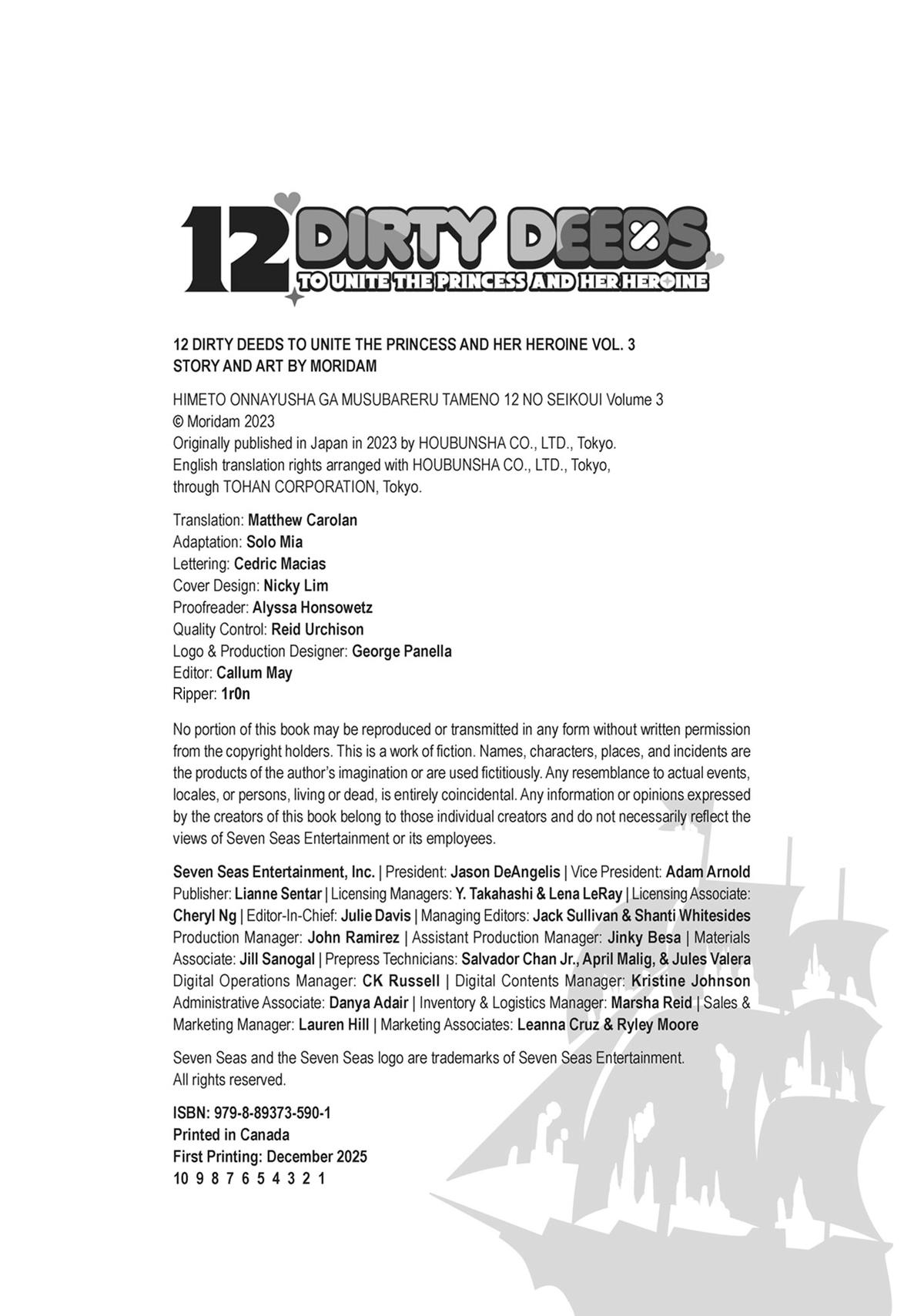 12 Dirty Deeds to Unite the Princess and Her Heroine Chapter 18 - Page 36