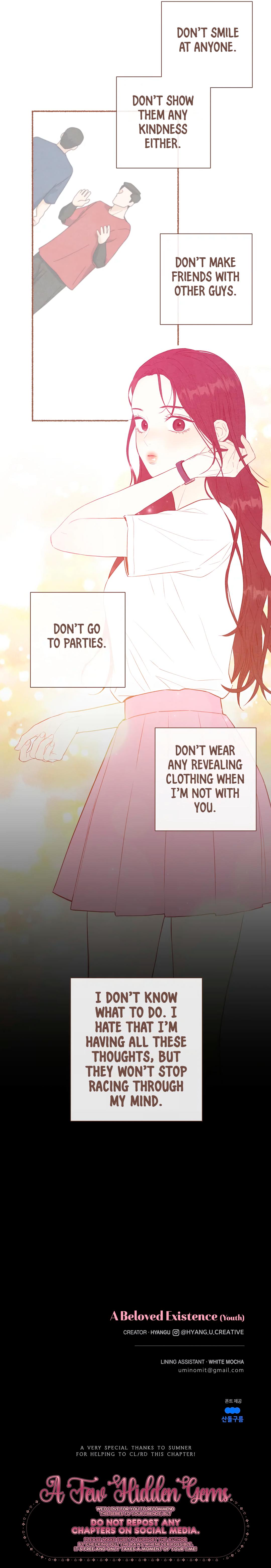 A Beloved Existence Chapter 122 - Page 38