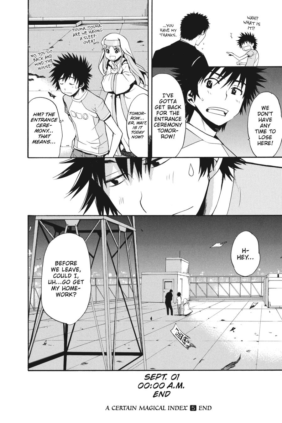 A Certain Magical Index Chapter 26 - Page 36