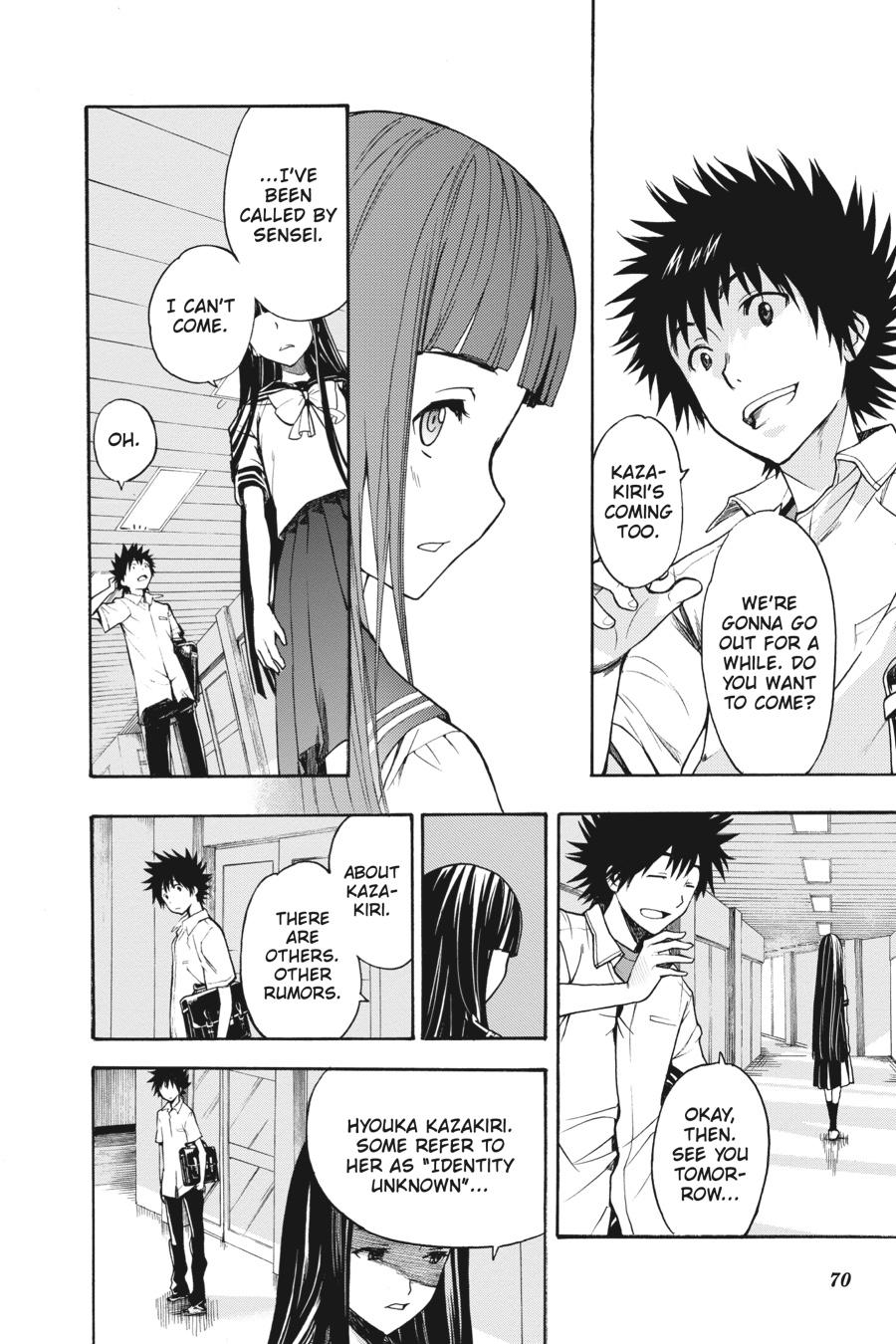 A Certain Magical Index Chapter 35 - Page 34