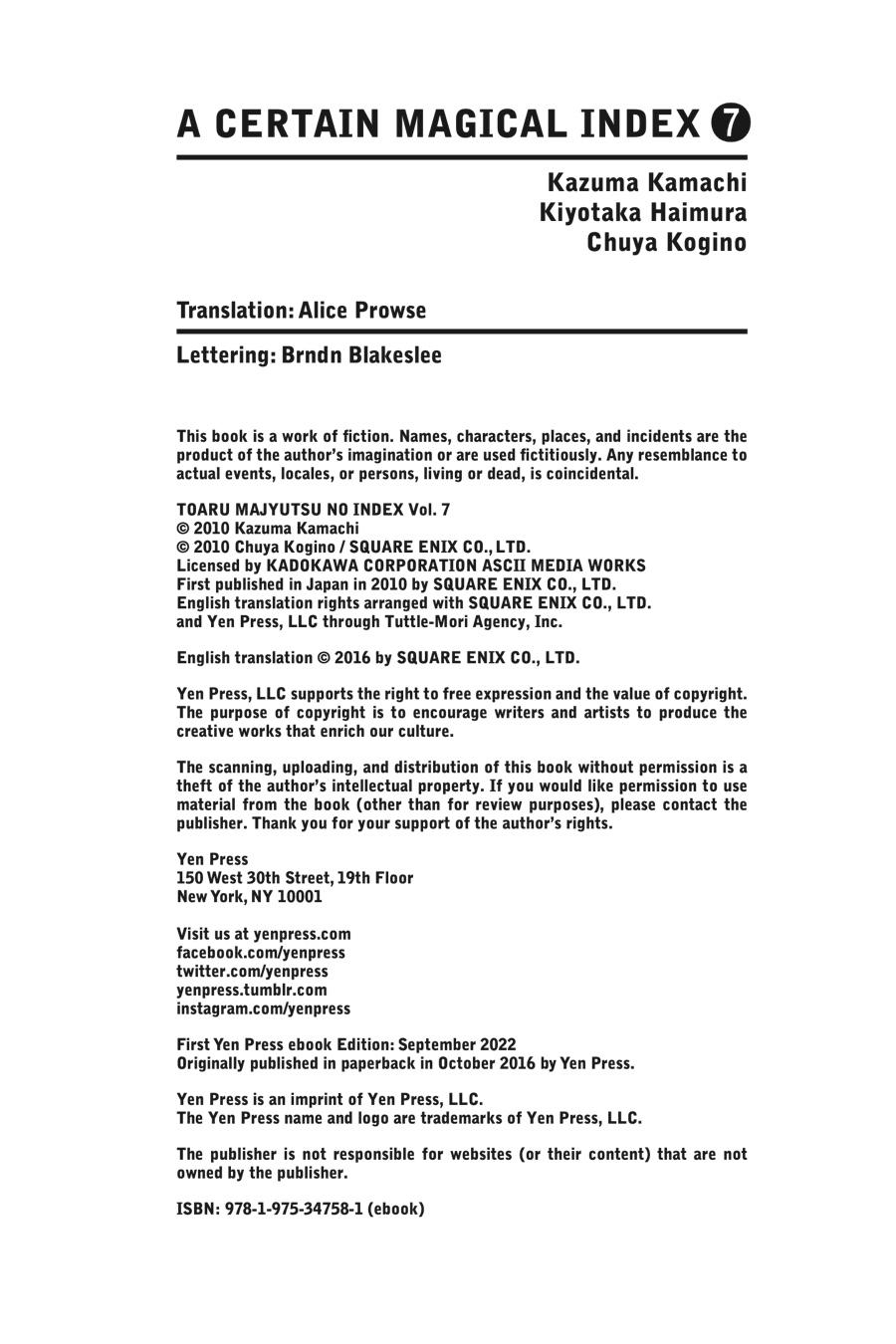 A Certain Magical Index Chapter 38 - Page 36