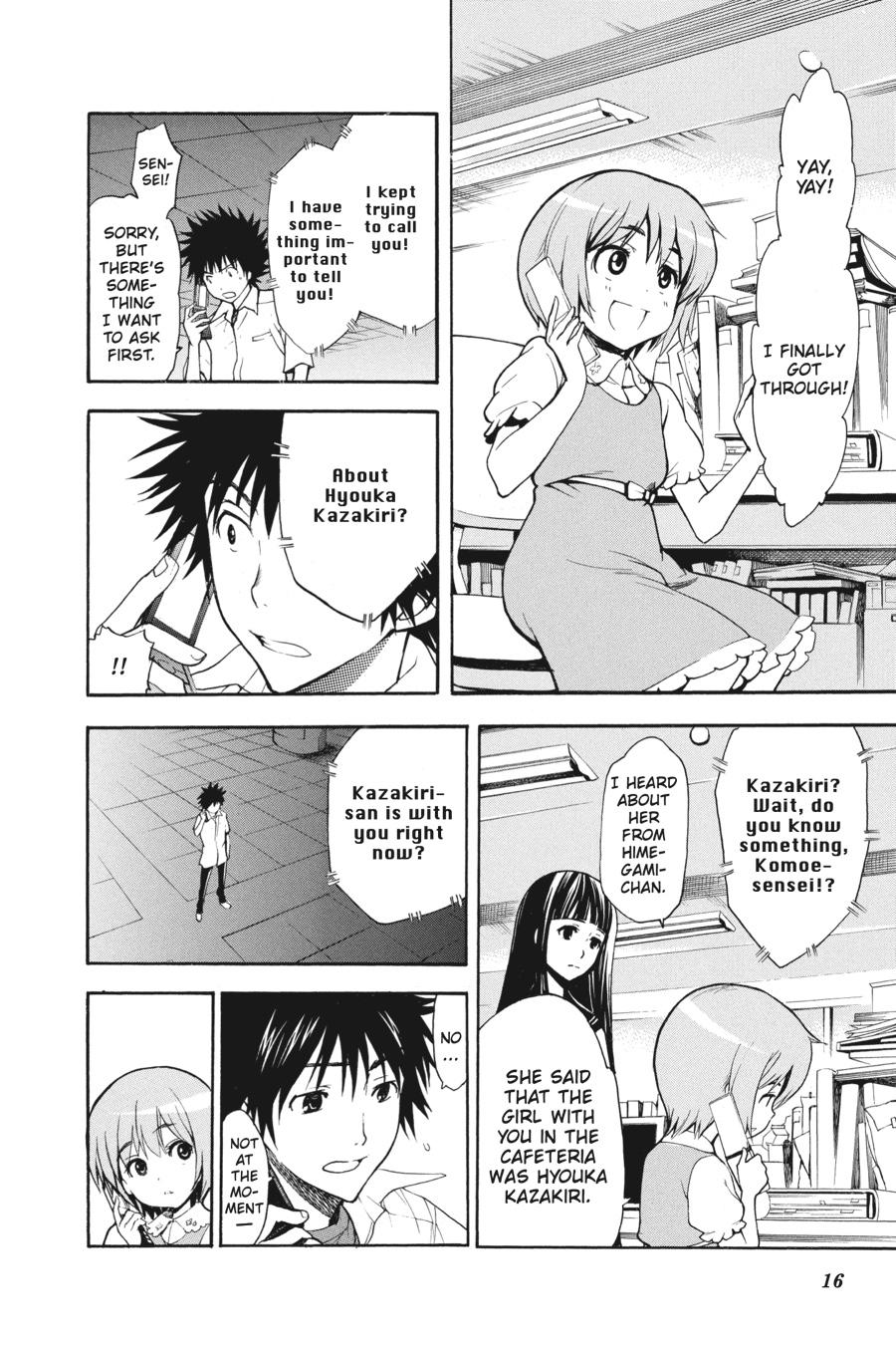 A Certain Magical Index Chapter 39 - Page 16