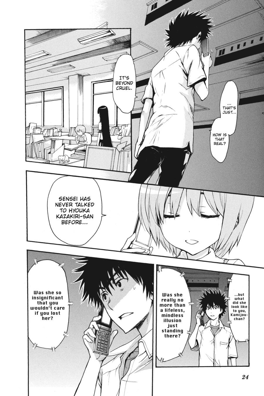 A Certain Magical Index Chapter 39 - Page 24