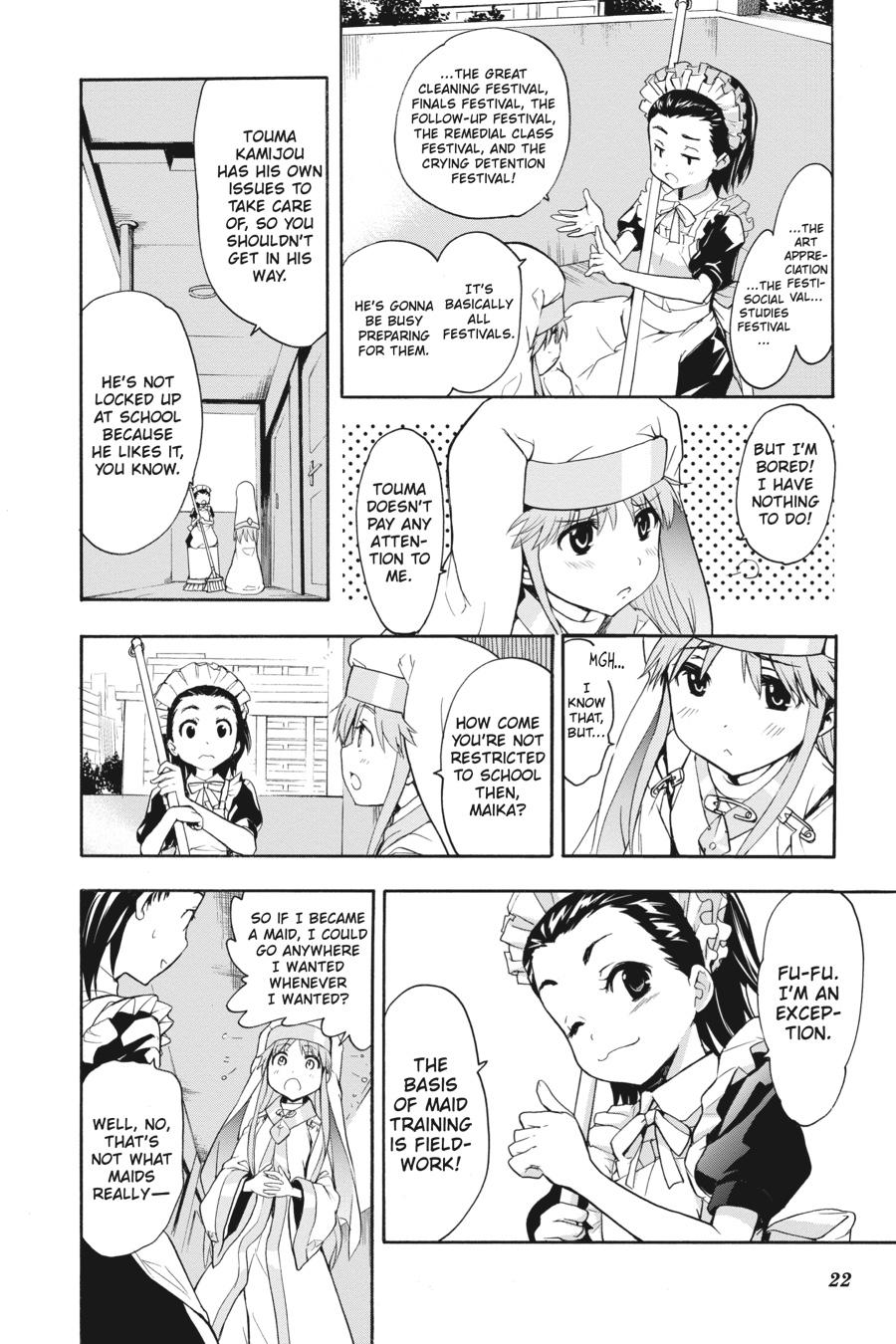 A Certain Magical Index Chapter 45 - Page 22