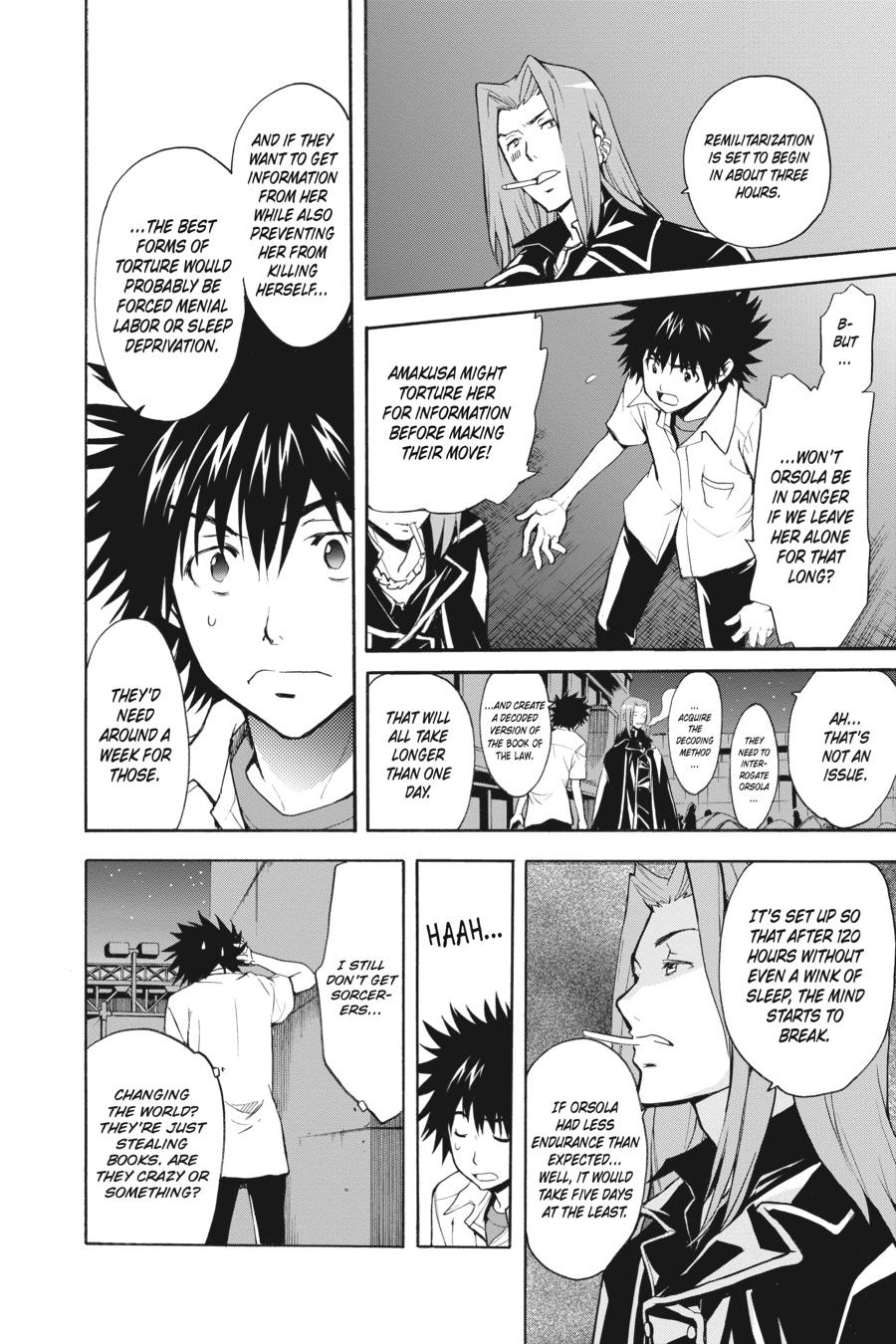 A Certain Magical Index Chapter 48 - Page 22