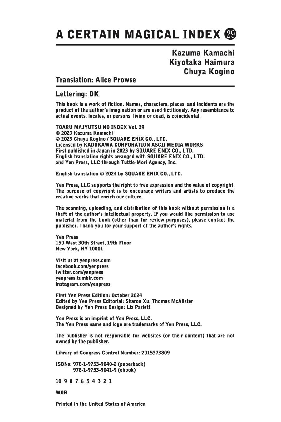 A Certain Magical Index Chapter 181 - Page 33