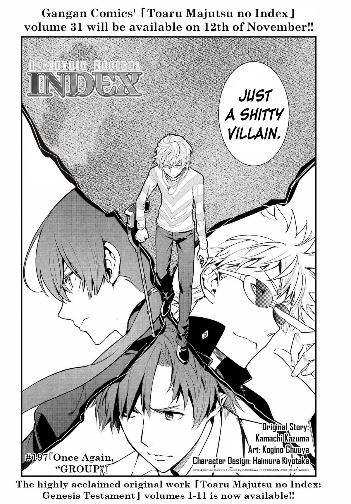 A Certain Magical Index Chapter 197 - Page 10