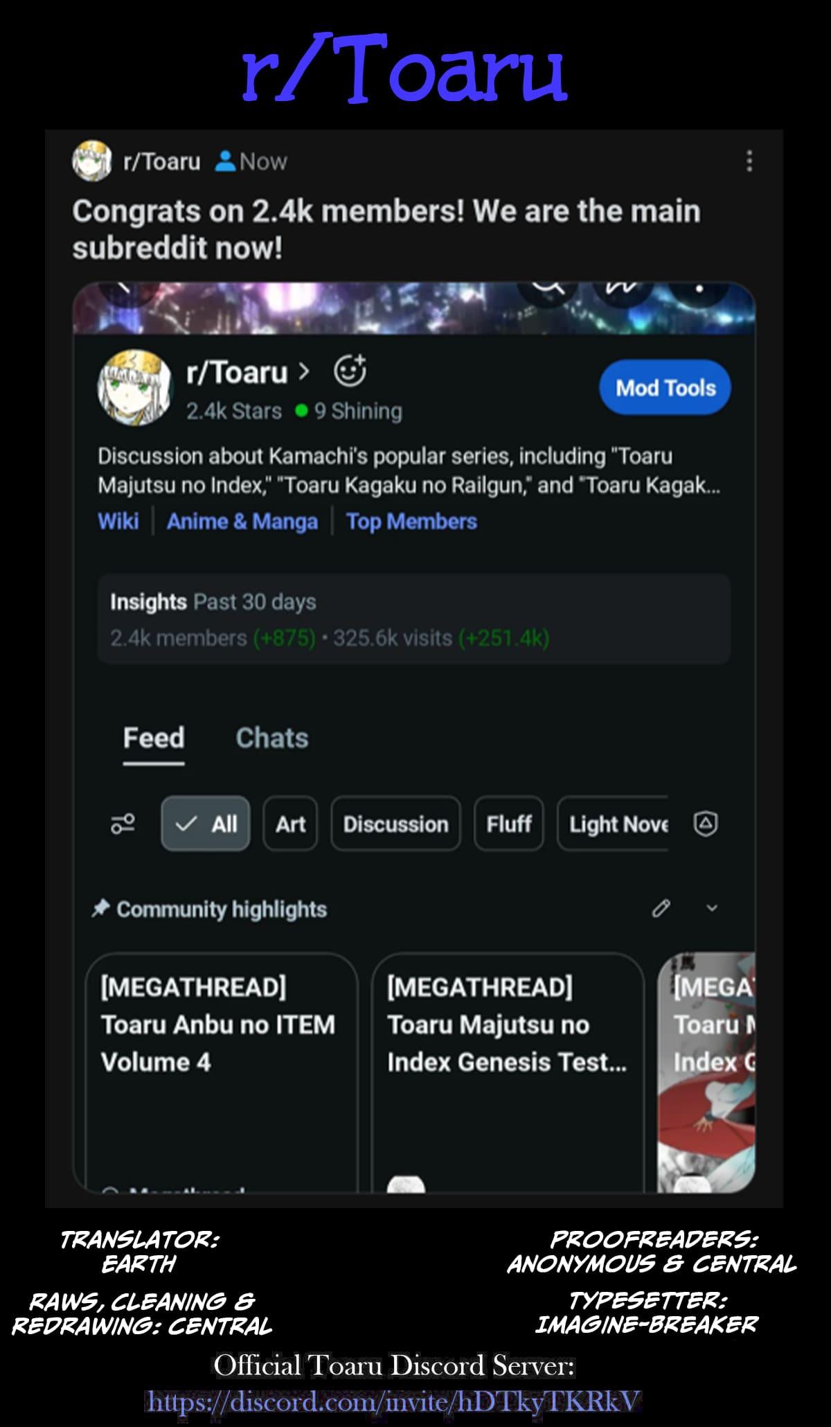 A Certain Magical Index Chapter 204 - Page 24