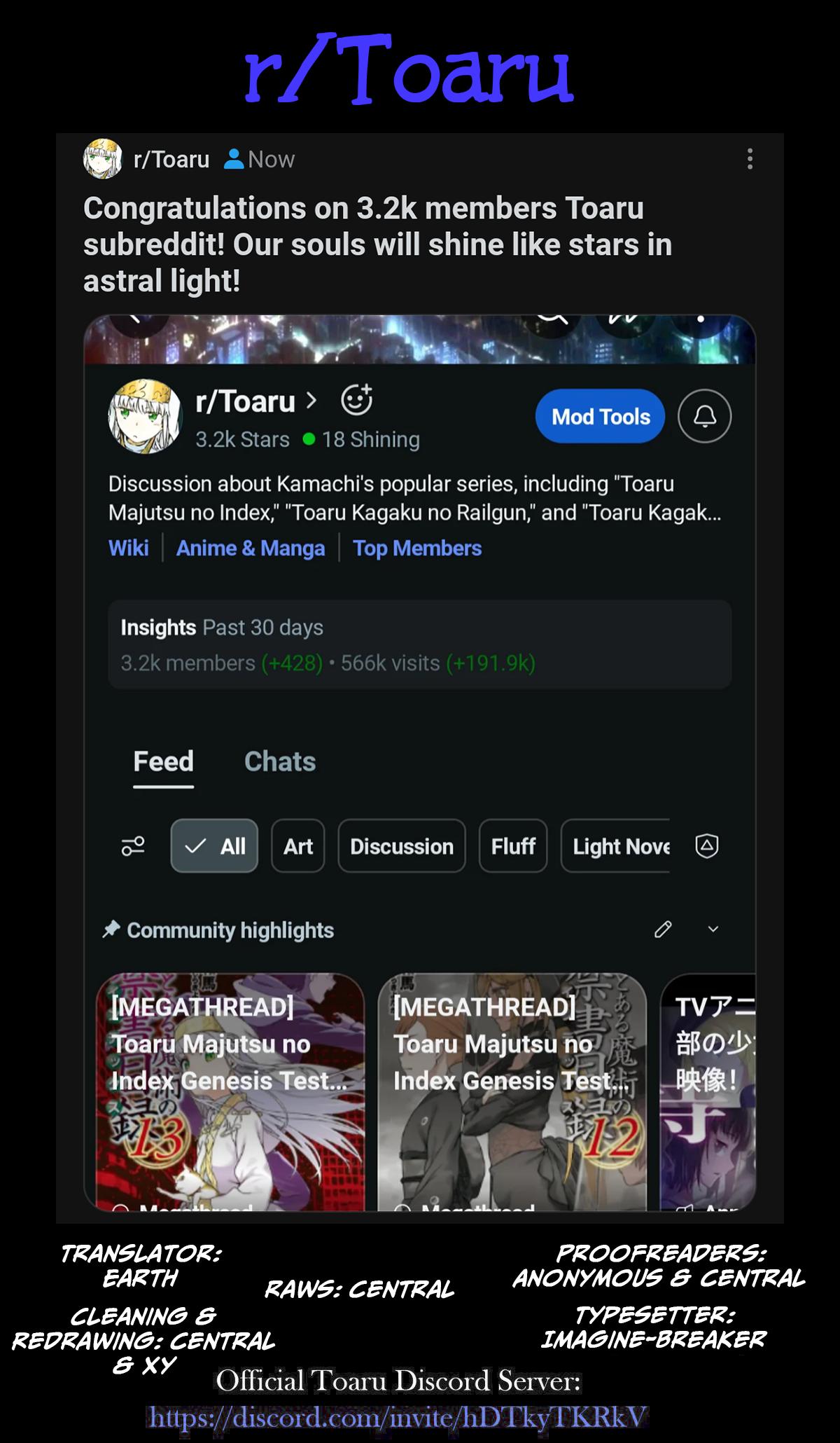 A Certain Magical Index Chapter 207 - Page 33