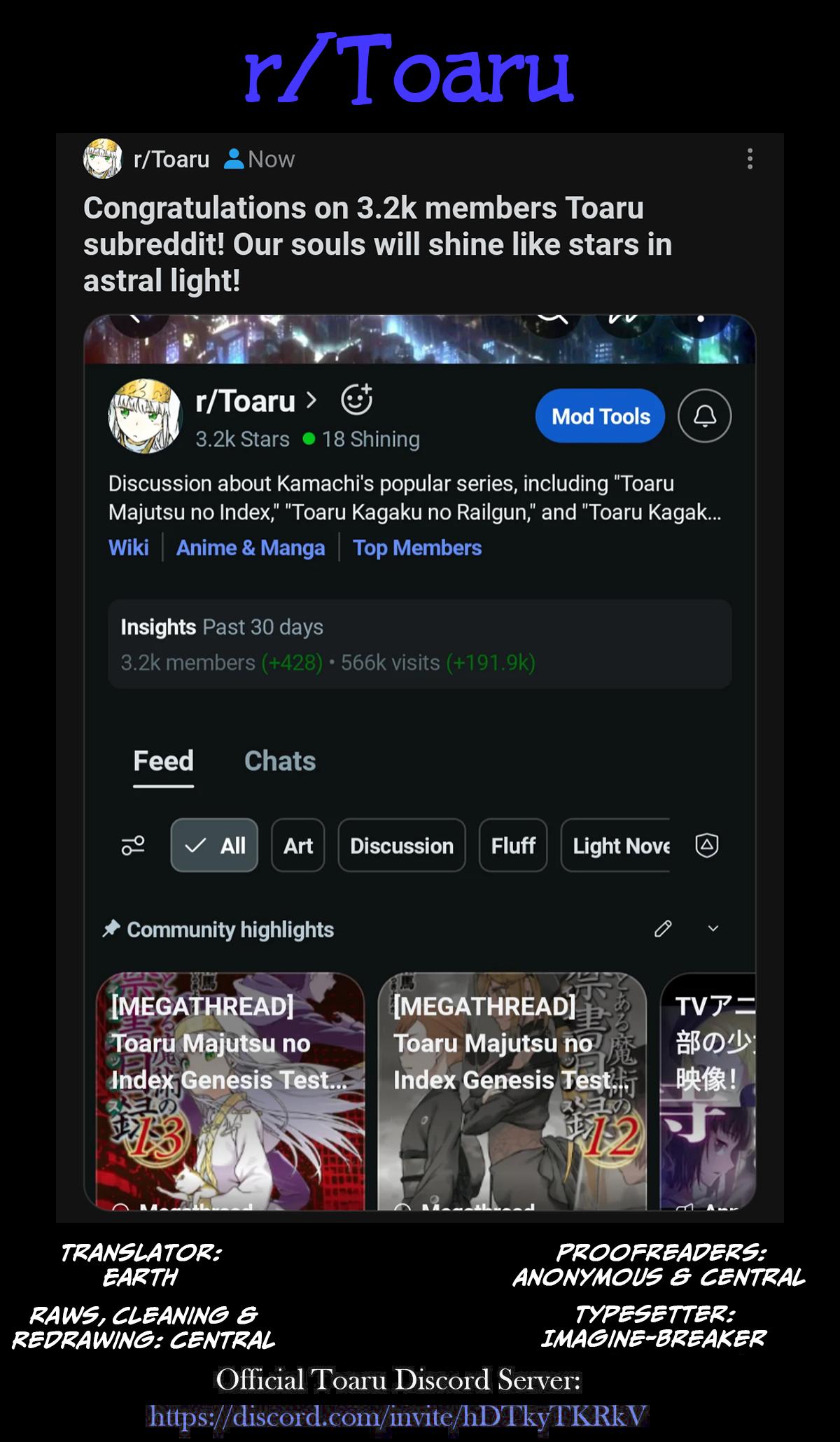 A Certain Magical Index Chapter 211 - Page 19