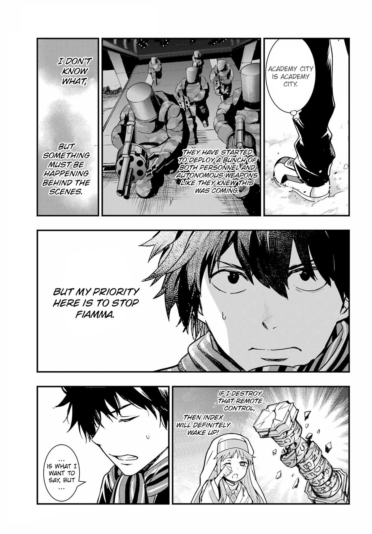 A Certain Magical Index Chapter 212 - Page 16