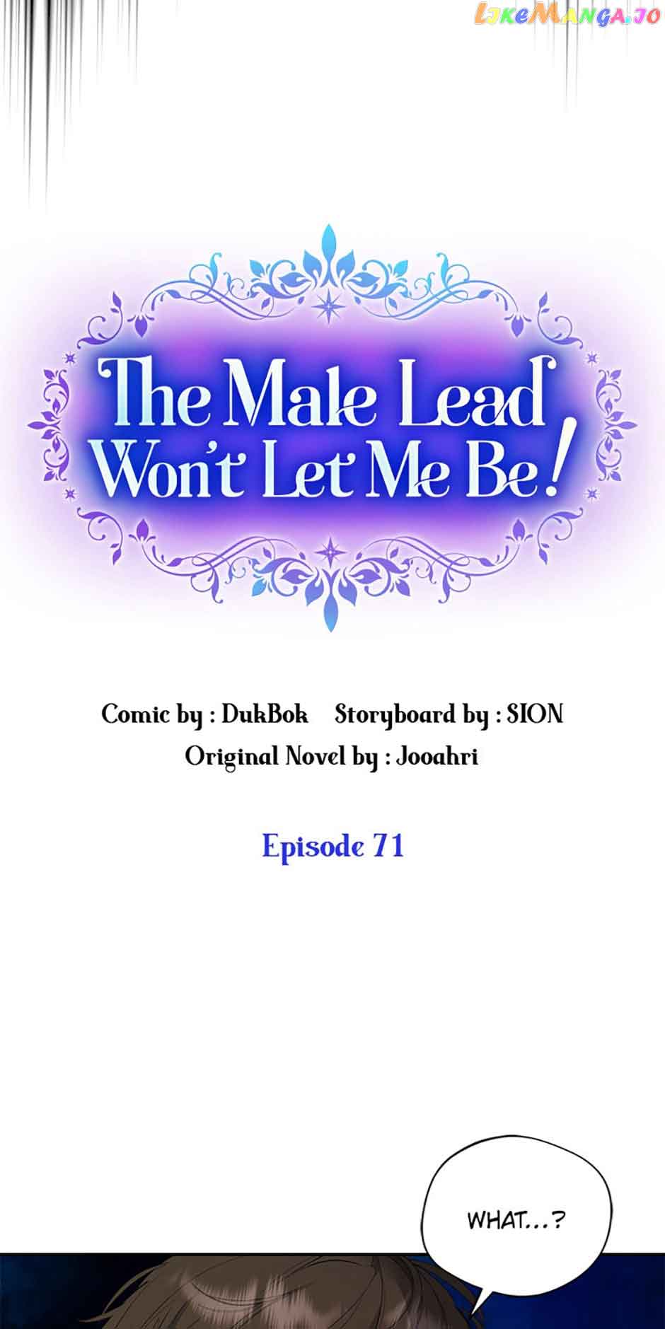 A male protagonist is blocking my way Chapter 71 - Page 24