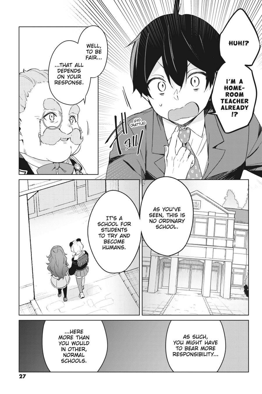 A Misanthrope Teaches a Class for Demi-Humans Chapter 1 - Page 27