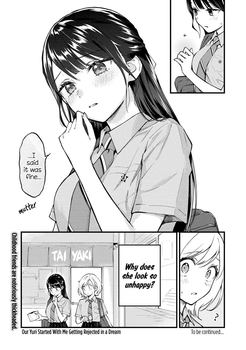 A Yuri Love Story That Begins with Getting Dumped in a Dream Chapter 3 - Page 7