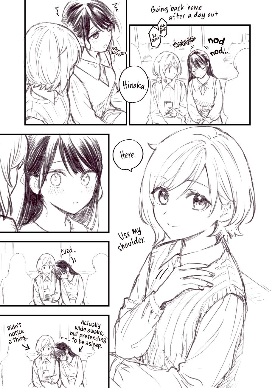 A Yuri Love Story That Begins with Getting Dumped in a Dream Chapter 6 - Page 9