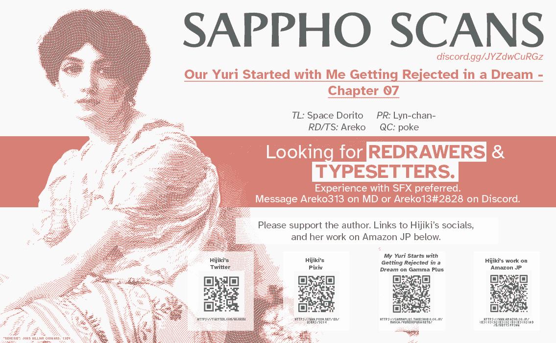 A Yuri Love Story That Begins with Getting Dumped in a Dream Chapter 7 - Page 9