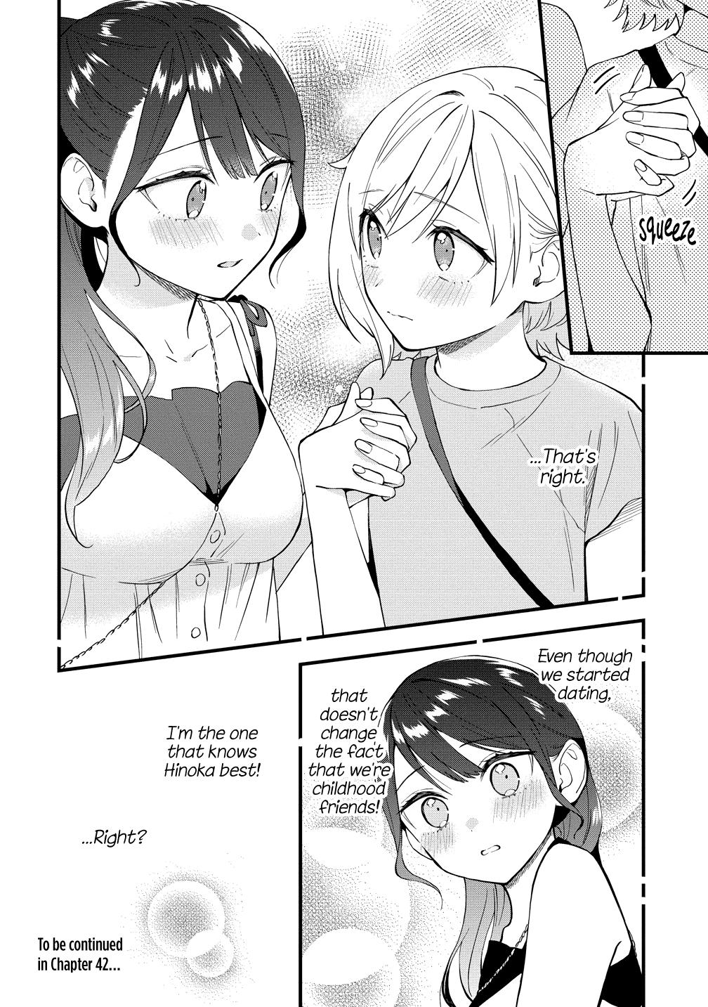 A Yuri Love Story That Begins with Getting Dumped in a Dream Chapter 41 - Page 8