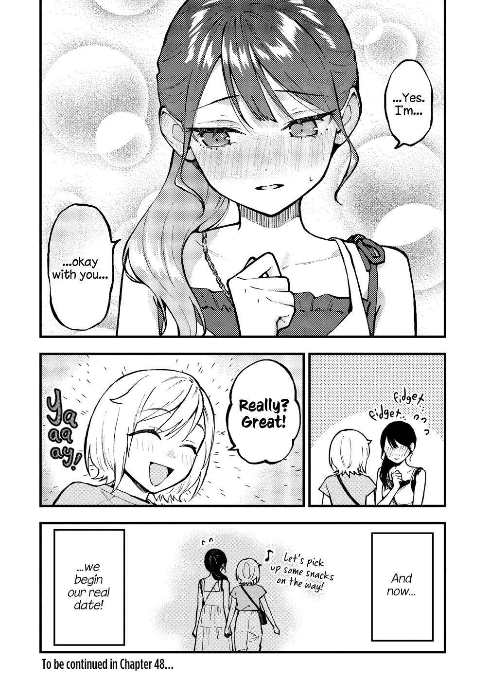 A Yuri Love Story That Begins with Getting Dumped in a Dream Chapter 47 - Page 8