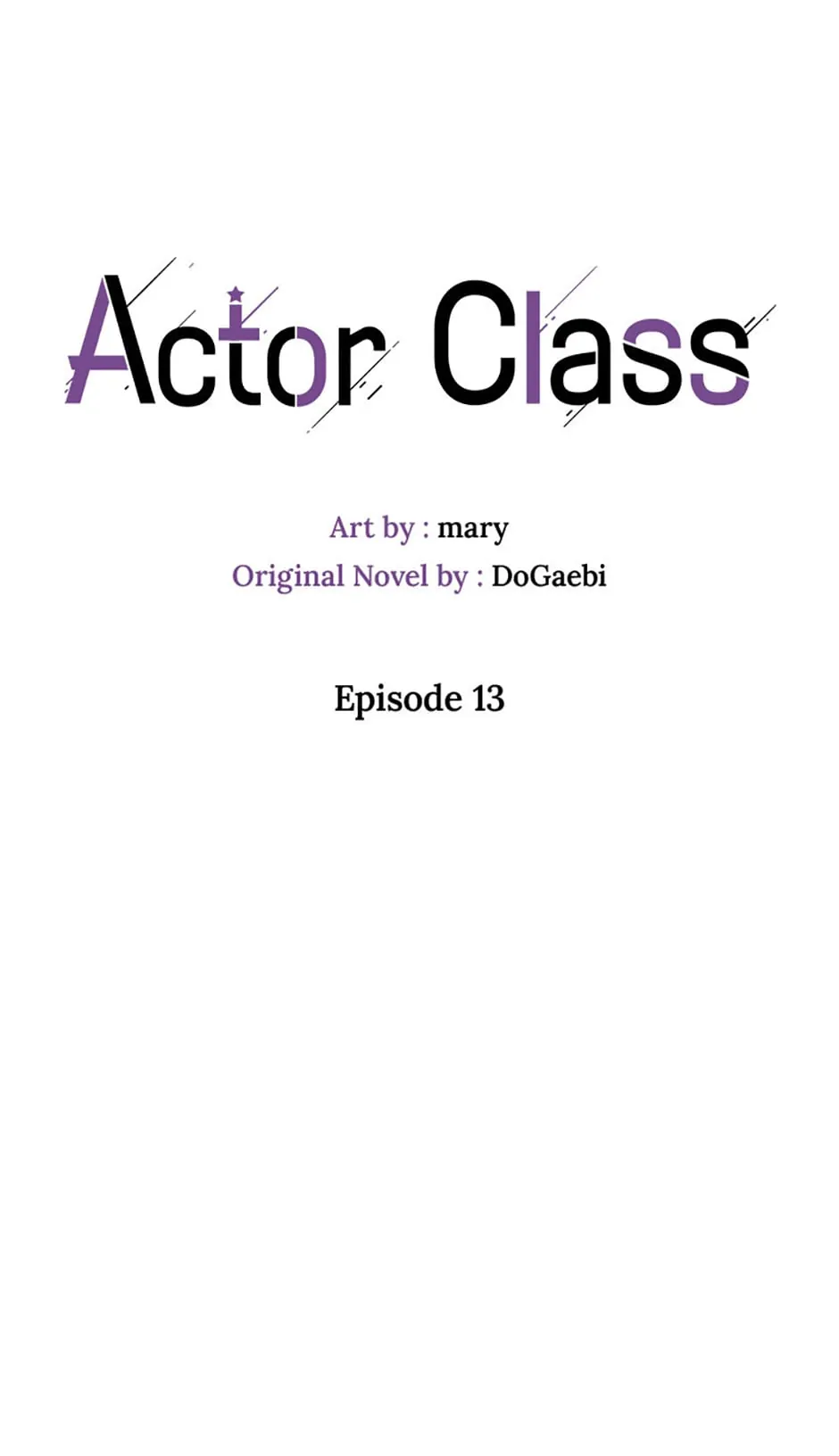 Actor Class Chapter 13 - Page 22