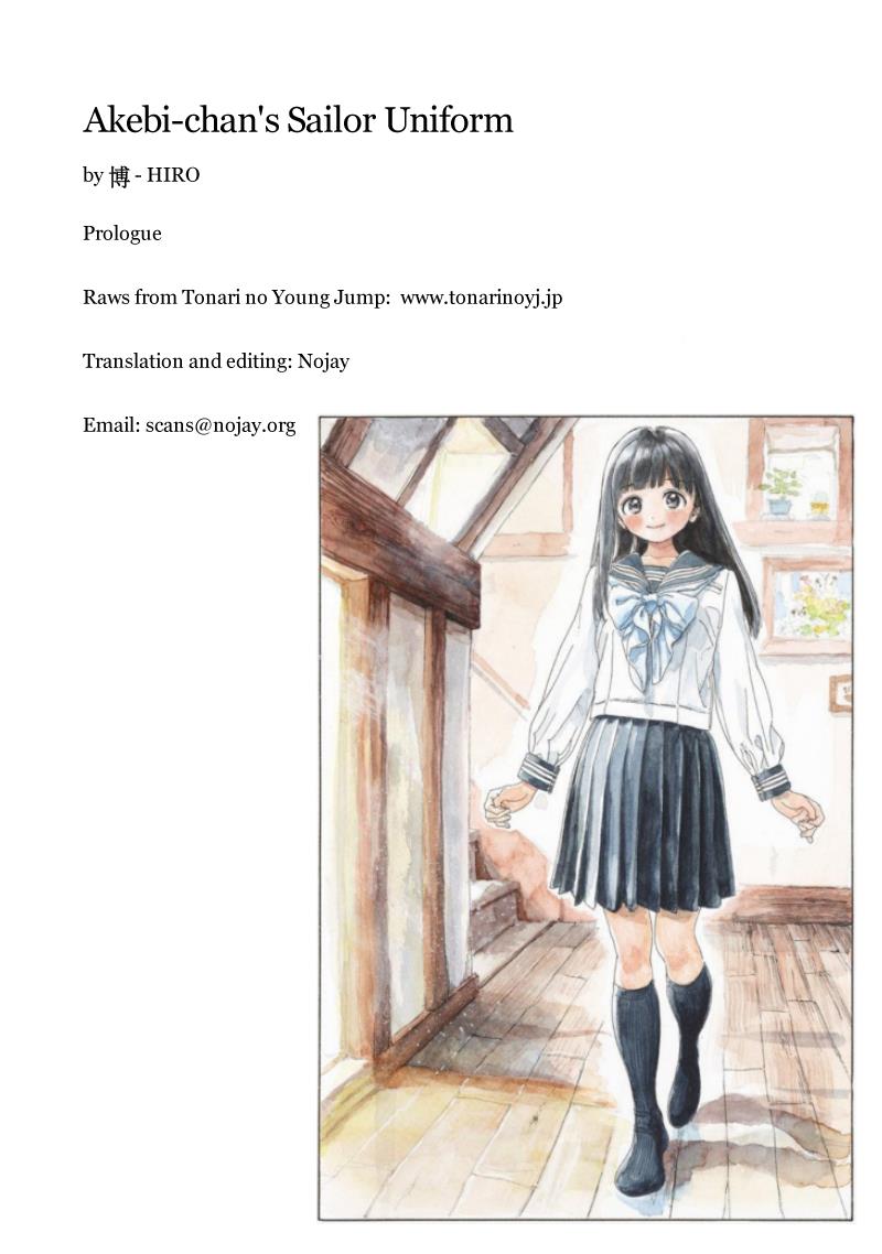Akebi-chan no Sailor Fuku Chapter 0 - Page 36