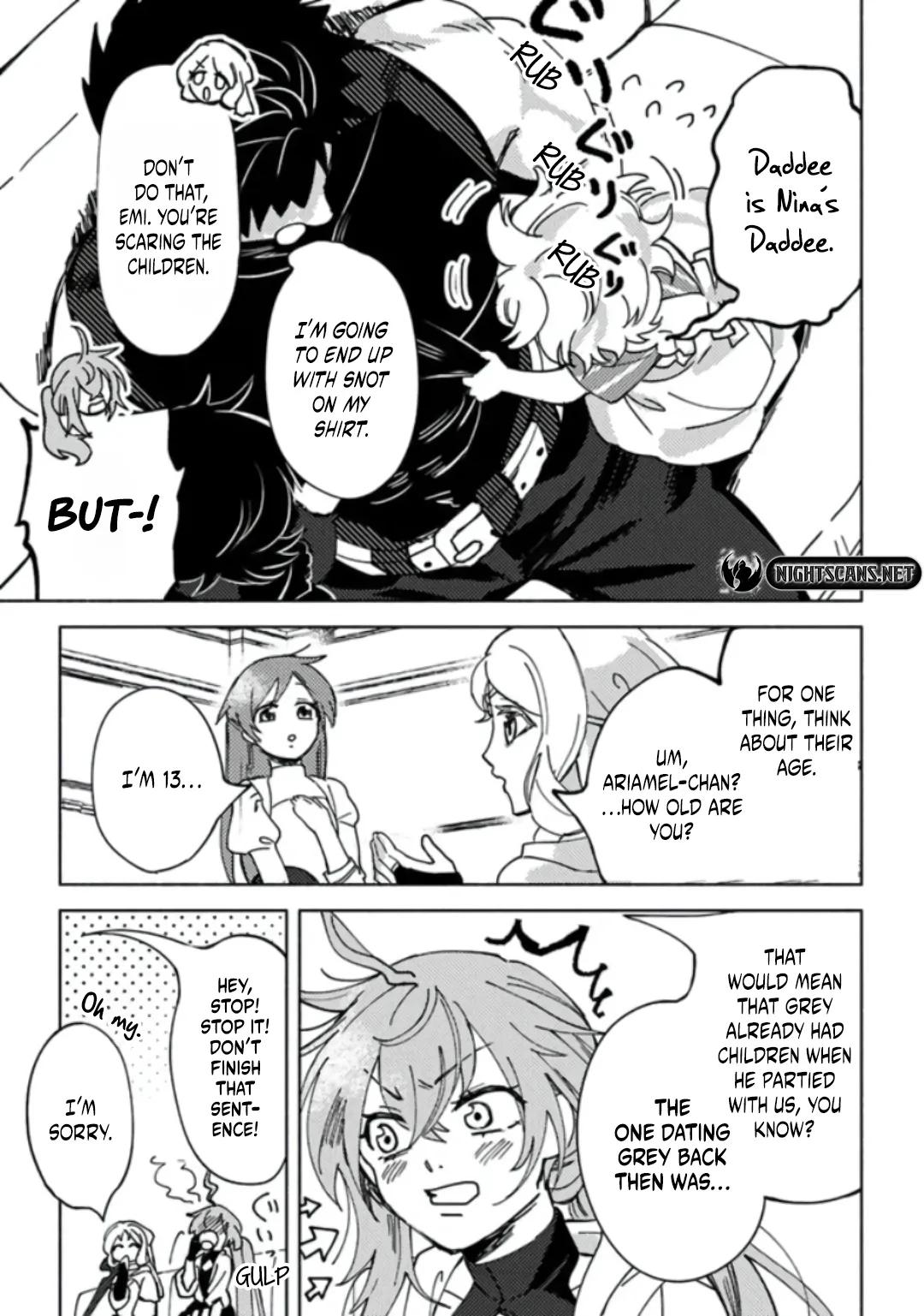 Akuninzura shita B-kyuu Boukensha - Shujinkou to Sono Osananajimi-tachi no Papa ni naru Chapter 5.1 - Page 6