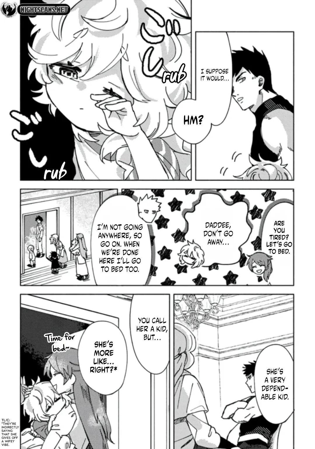 Akuninzura shita B-kyuu Boukensha - Shujinkou to Sono Osananajimi-tachi no Papa ni naru Chapter 5.1 - Page 10