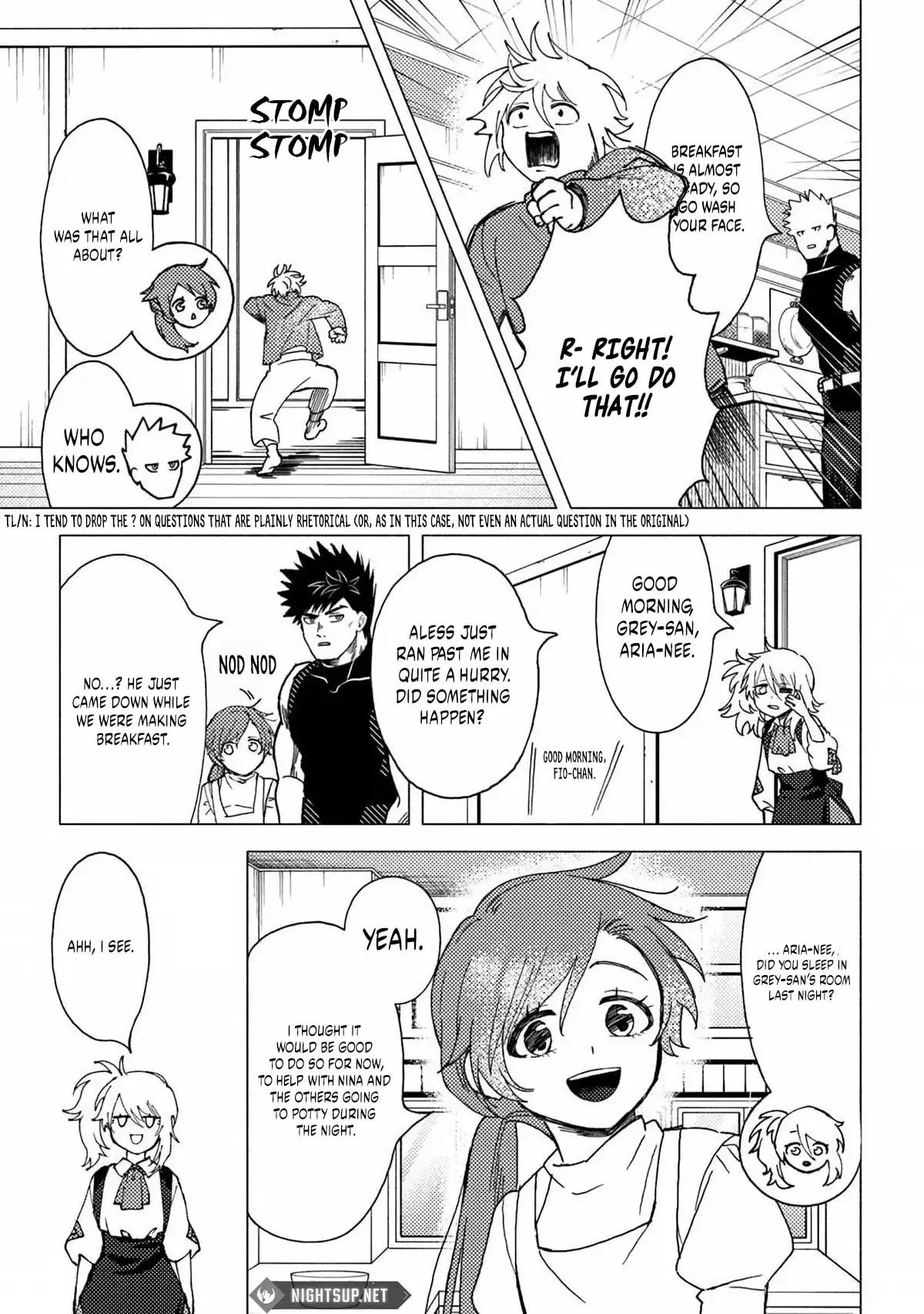 Akuninzura shita B-kyuu Boukensha - Shujinkou to Sono Osananajimi-tachi no Papa ni naru Chapter 13.1 - Page 4