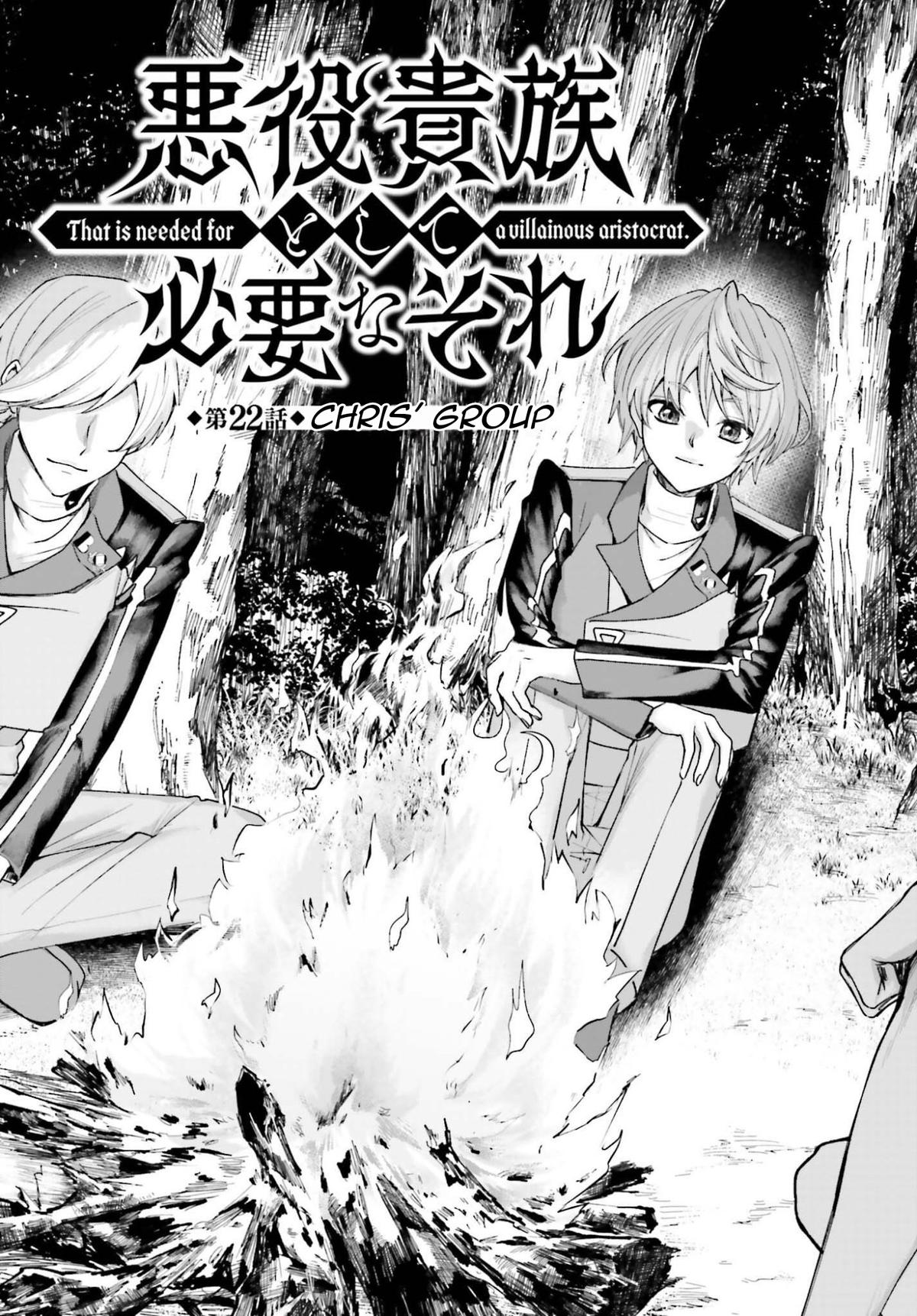 Akuyaku Kizoku to shite Hitsuyou na Sore Chapter 22 - Page 6