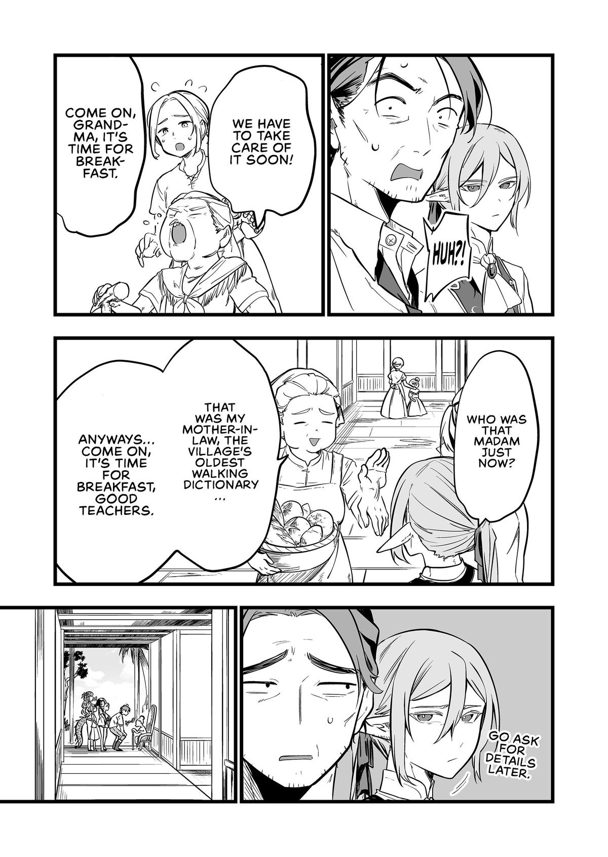 "Ano Toki Tasukete Itadaita Monster Musume desu." Isekai Ossan Kyoushi Totsuzen no Moteki ni Konwaku suru Chapter 47 - Page 5