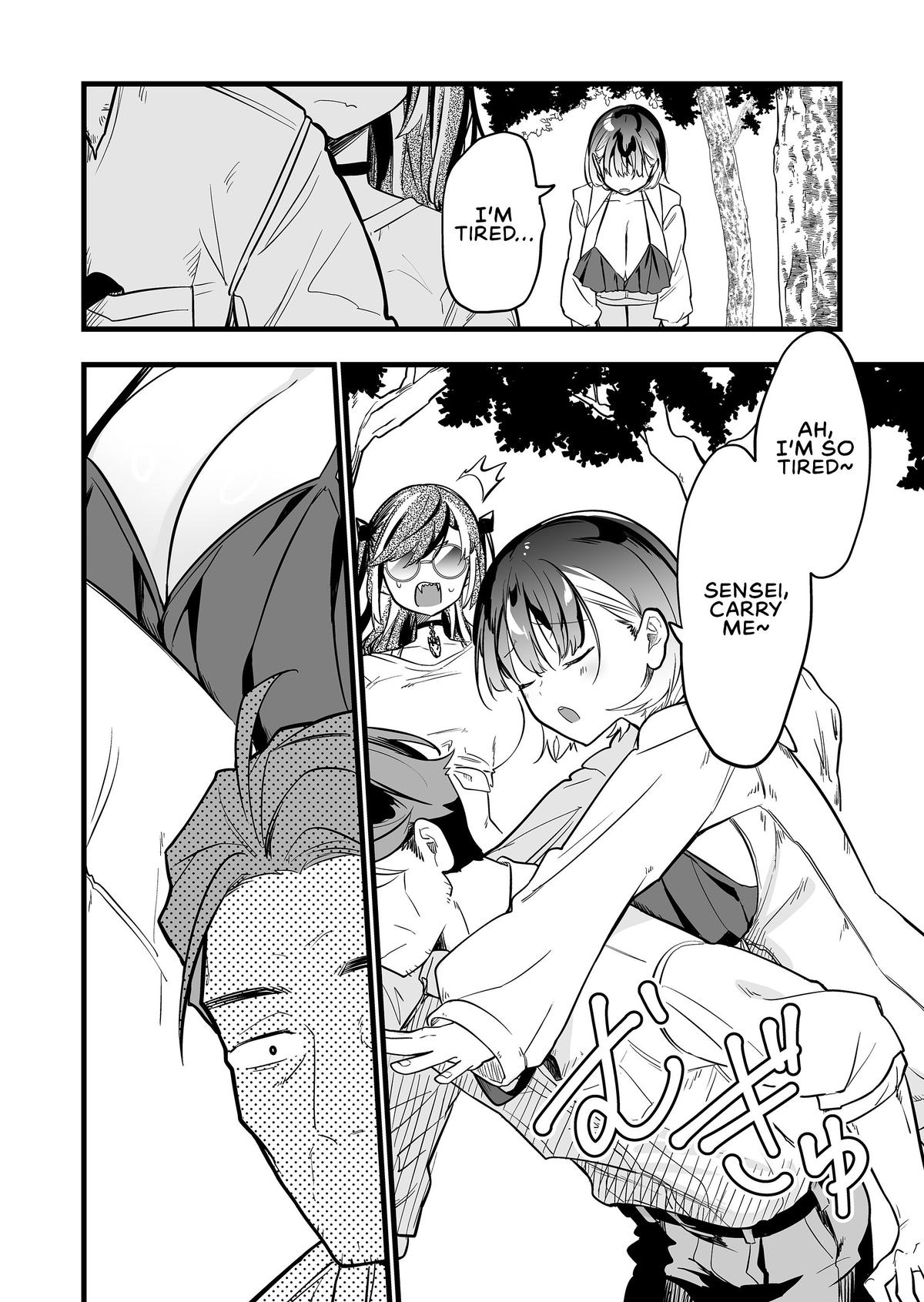 "Ano Toki Tasukete Itadaita Monster Musume desu." Isekai Ossan Kyoushi Totsuzen no Moteki ni Konwaku suru Chapter 47 - Page 12