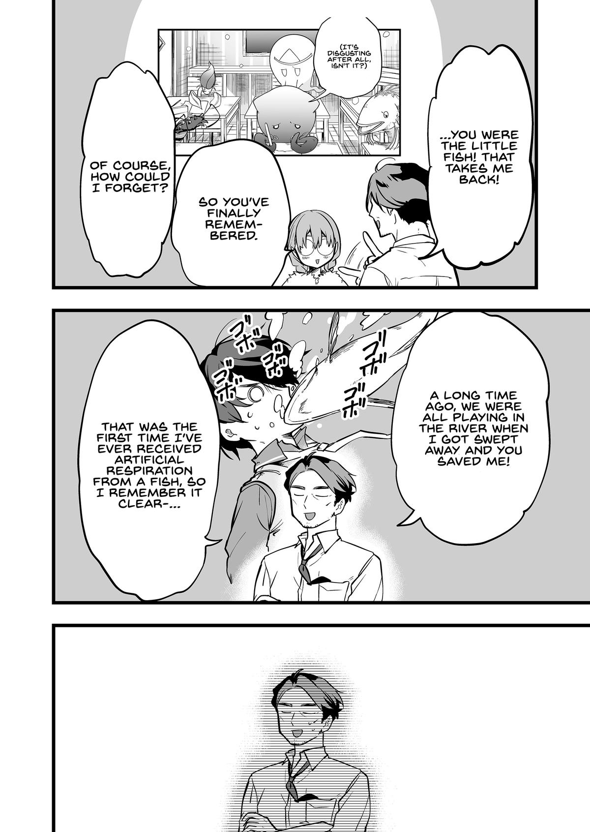 "Ano Toki Tasukete Itadaita Monster Musume desu." Isekai Ossan Kyoushi Totsuzen no Moteki ni Konwaku suru Chapter 51 - Page 19