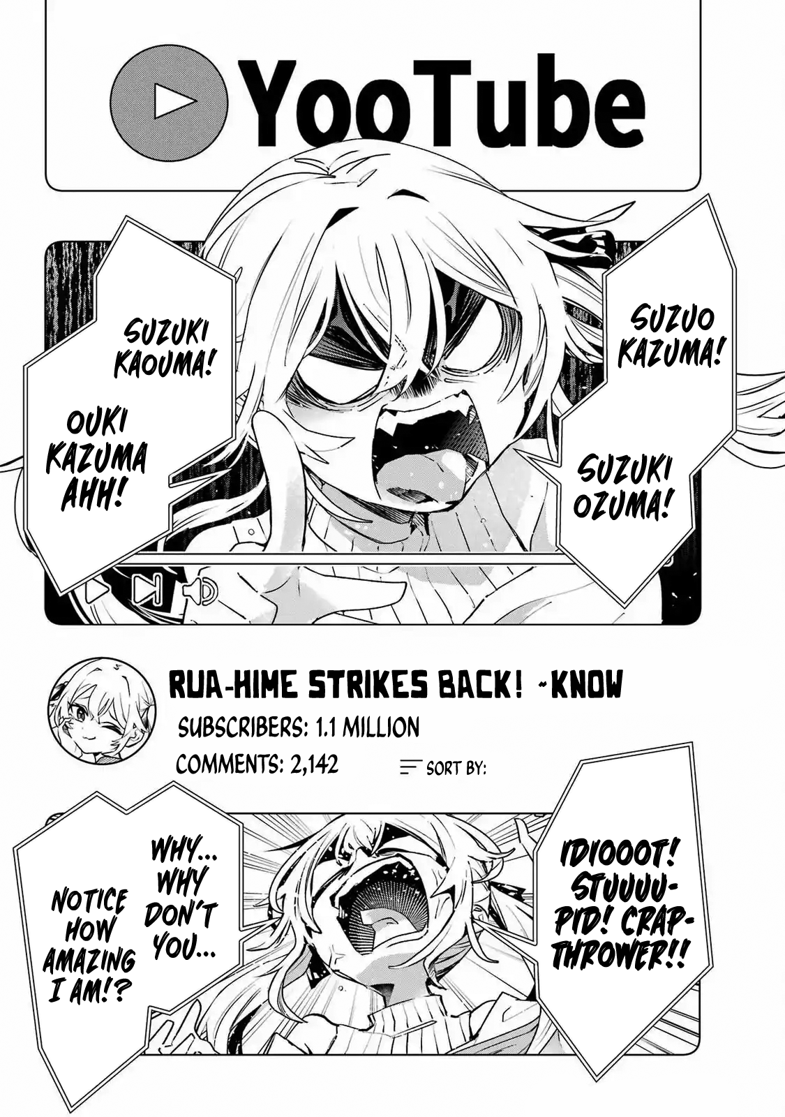 Anta to Osananajimi tte dake demo Iya nanoni!: Zekkou kara Hajimaru S-kyuu Bishoujo to no Gakuen Nariagari Seikatsu Chapter 3 - Page 20