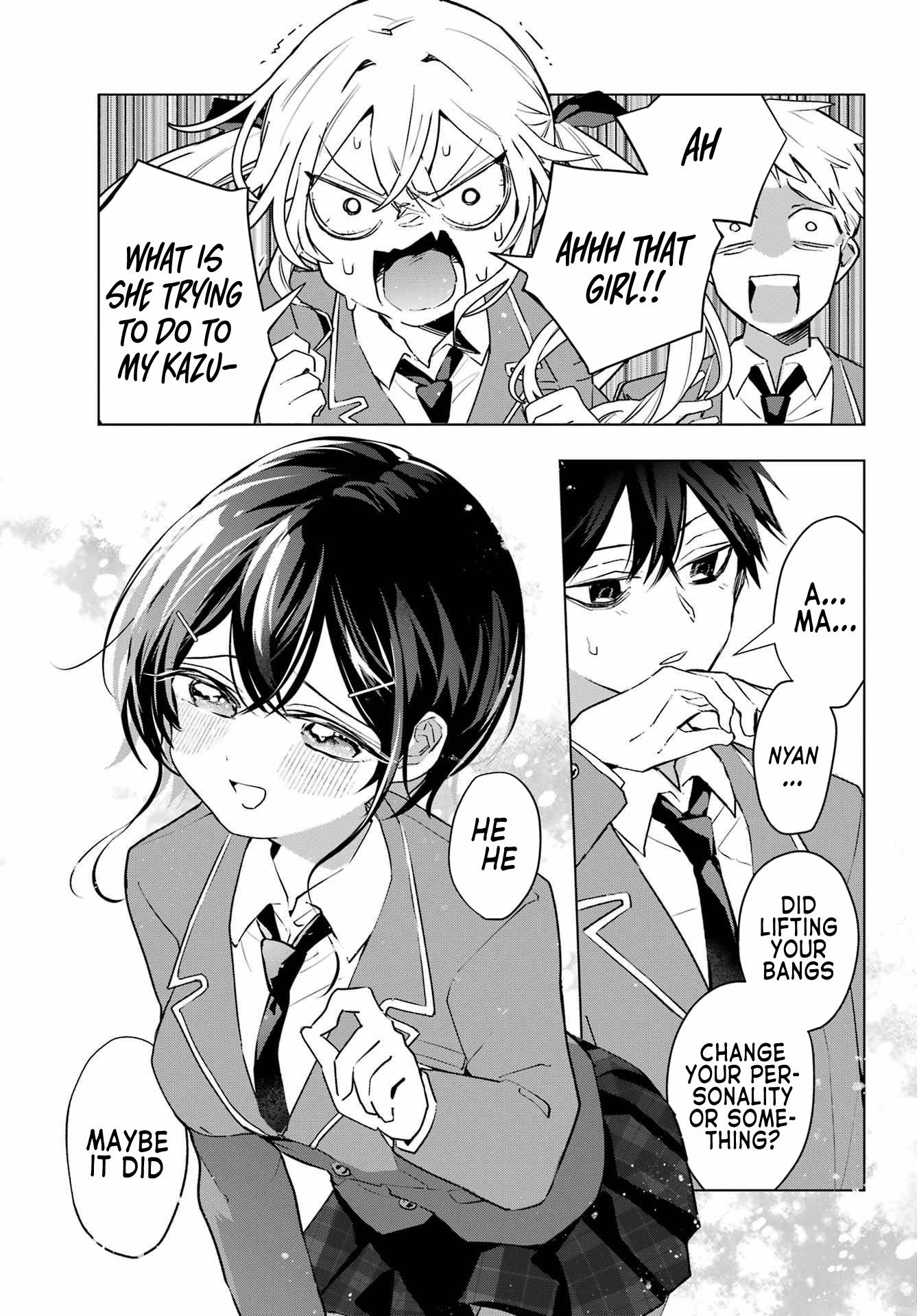 Anta to Osananajimi tte dake demo Iya nanoni!: Zekkou kara Hajimaru S-kyuu Bishoujo to no Gakuen Nariagari Seikatsu Chapter 4 - Page 28