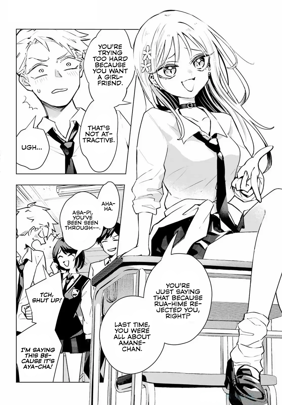 Anta to Osananajimi tte dake demo Iya nanoni!: Zekkou kara Hajimaru S-kyuu Bishoujo to no Gakuen Nariagari Seikatsu Chapter 5 - Page 4