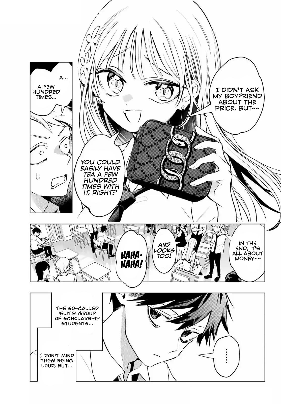 Anta to Osananajimi tte dake demo Iya nanoni!: Zekkou kara Hajimaru S-kyuu Bishoujo to no Gakuen Nariagari Seikatsu Chapter 5 - Page 7