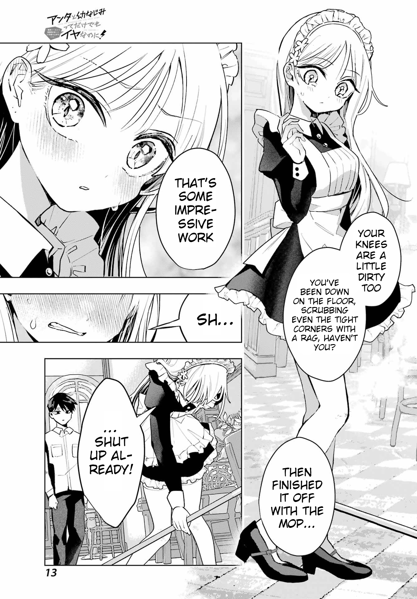 Anta to Osananajimi tte dake demo Iya nanoni!: Zekkou kara Hajimaru S-kyuu Bishoujo to no Gakuen Nariagari Seikatsu Chapter 6 - Page 5