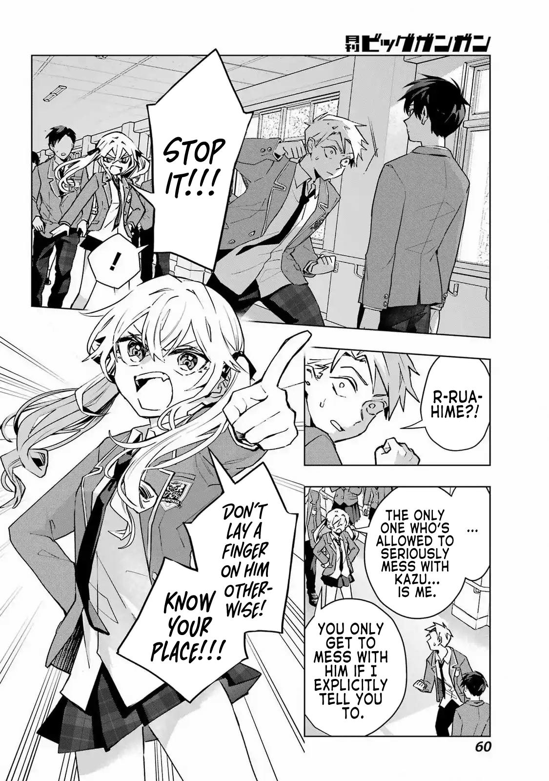 Anta to Osananajimitte dake demo Iyananoni! ~Zekkou kara Hajimaru S-kyuu Bishoujo to no Gakuen Nariagari Seikatsu~ Chapter 2 - Page 22