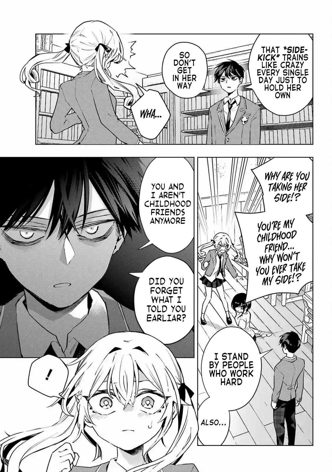 Anta to Osananajimitte dake demo Iyananoni! ~Zekkou kara Hajimaru S-kyuu Bishoujo to no Gakuen Nariagari Seikatsu~ Chapter 3 - Page 7
