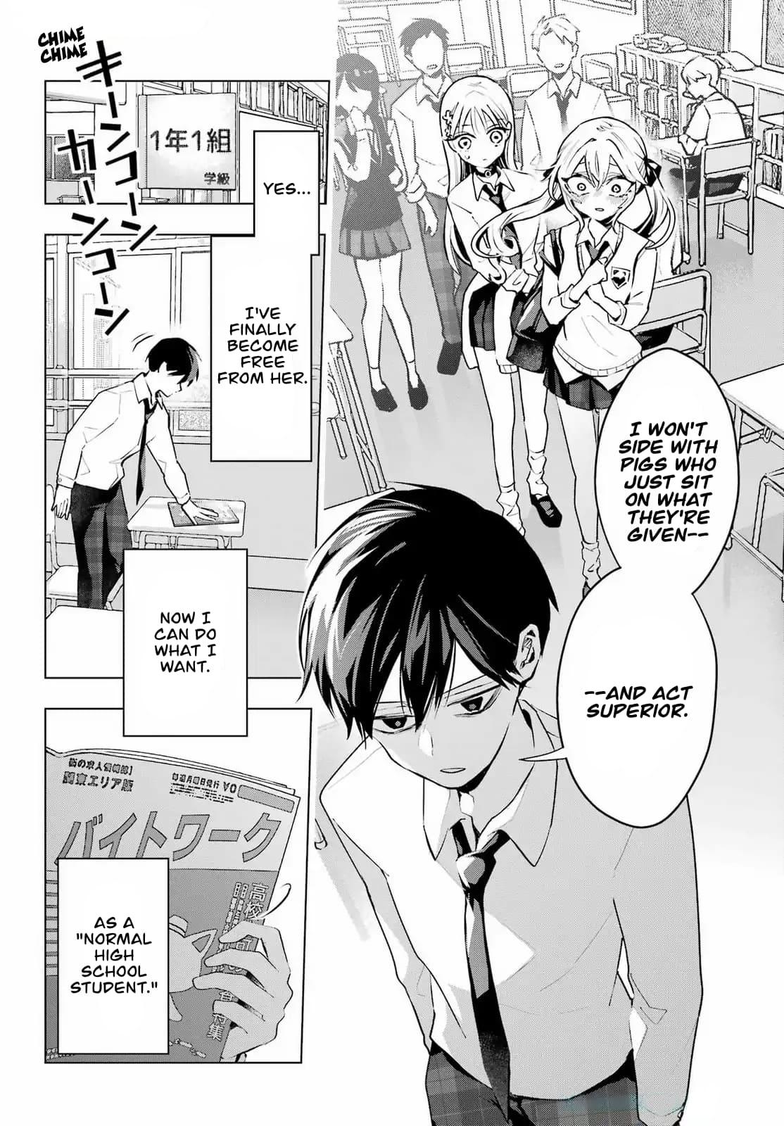 Anta to Osananajimitte dake demo Iyananoni! ~Zekkou kara Hajimaru S-kyuu Bishoujo to no Gakuen Nariagari Seikatsu~ Chapter 5 - Page 18