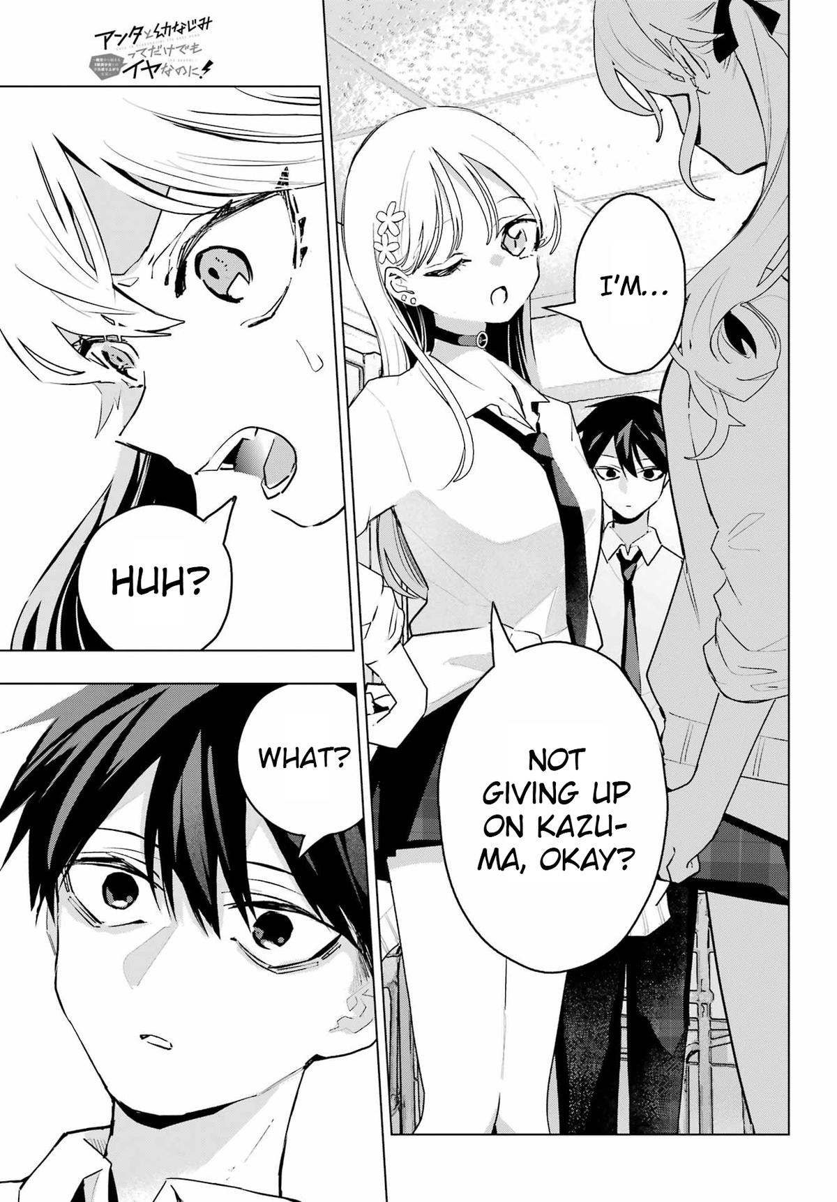 Anta to Osananajimitte dake demo Iyananoni! ~Zekkou kara Hajimaru S-kyuu Bishoujo to no Gakuen Nariagari Seikatsu~ Chapter 10 - Page 17