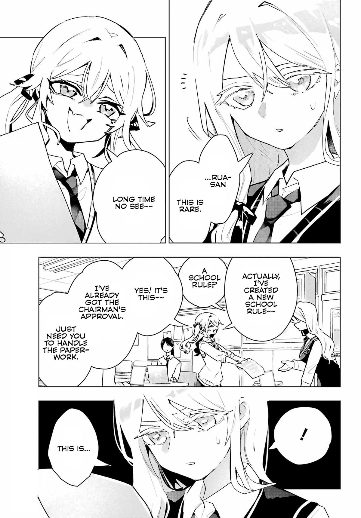 Anta to Osananajimitte dake demo Iyananoni! ~Zekkou kara Hajimaru S-kyuu Bishoujo to no Gakuen Nariagari Seikatsu~ Chapter 11 - Page 8