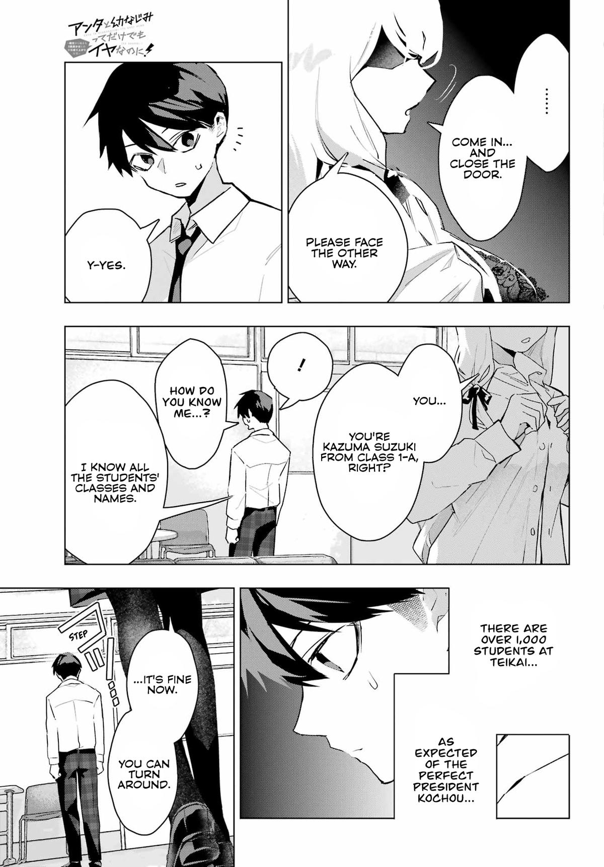Anta to Osananajimitte dake demo Iyananoni! ~Zekkou kara Hajimaru S-kyuu Bishoujo to no Gakuen Nariagari Seikatsu~ Chapter 11 - Page 20
