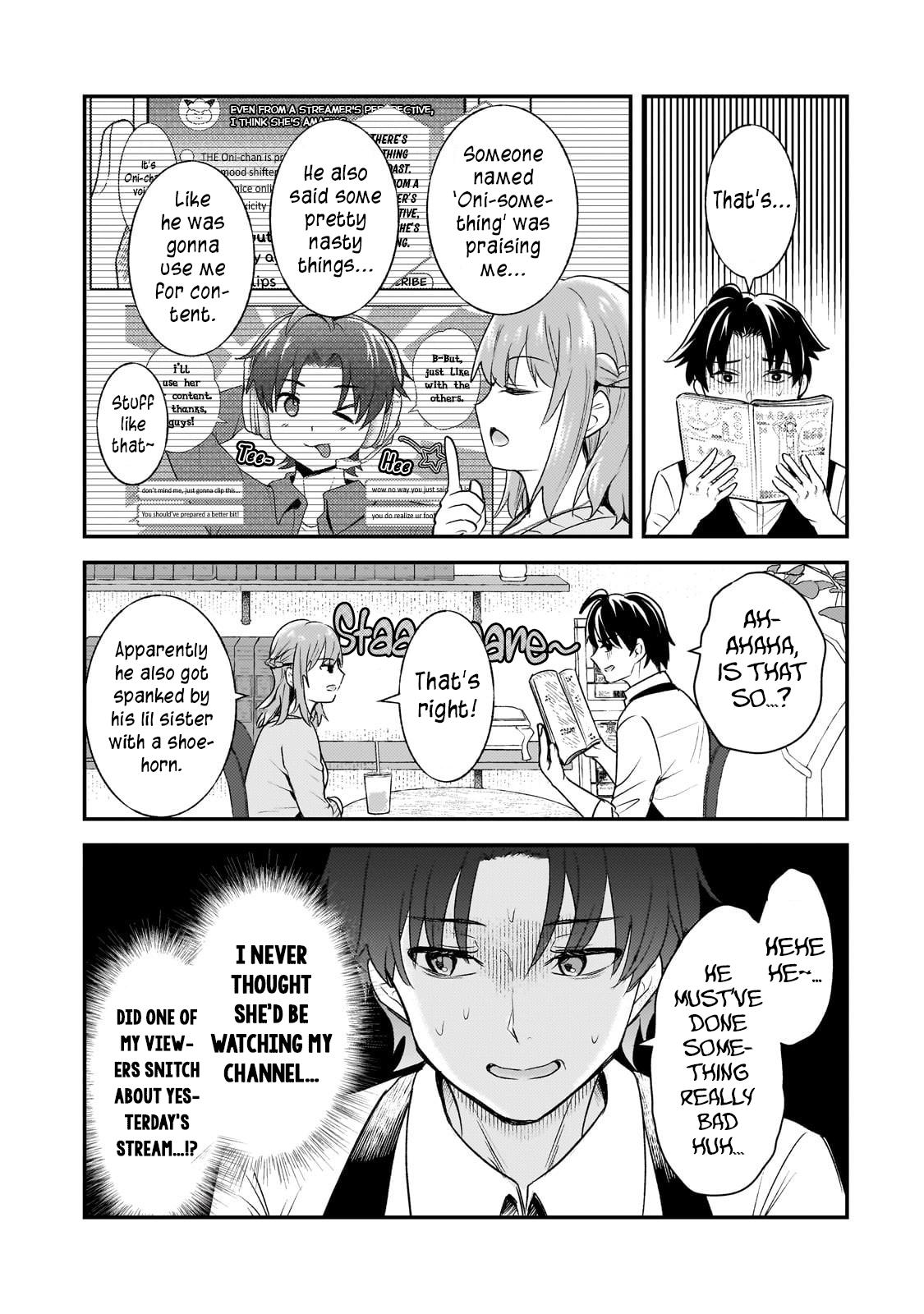 Aorikei Game Haishinsha (20-sai), Haishin no Kiri Wasure ni Yori Ii Hito Bare Suru. Chapter 7 - Page 6