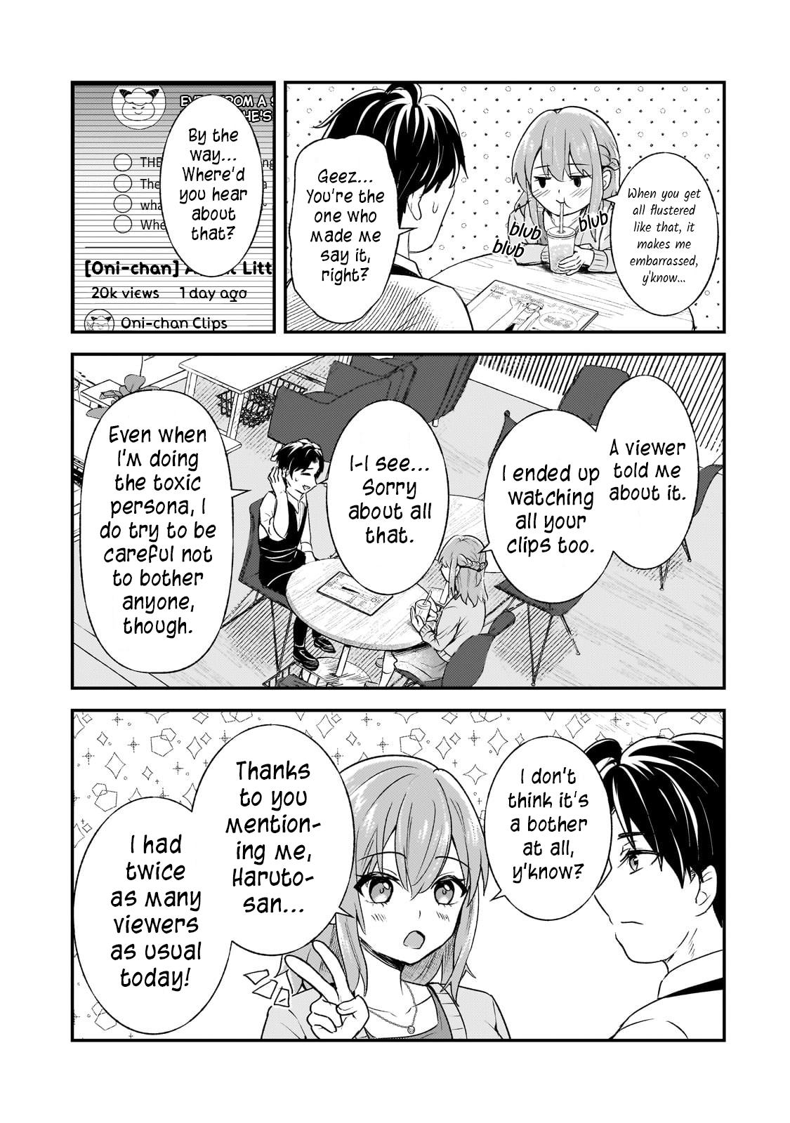 Aorikei Game Haishinsha (20-sai), Haishin no Kiri Wasure ni Yori Ii Hito Bare Suru. Chapter 7 - Page 8