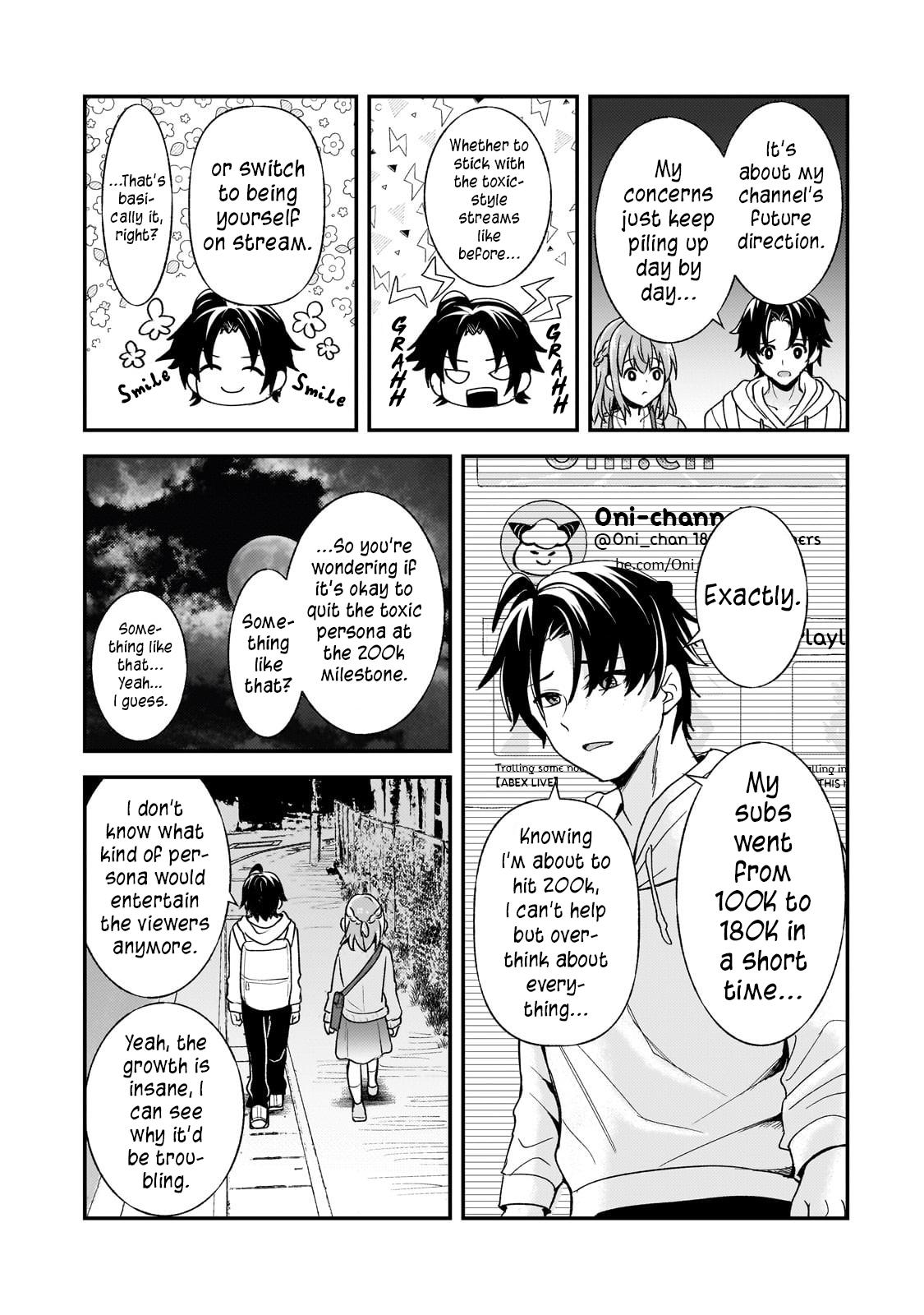 Aorikei Game Haishinsha (20-sai), Haishin no Kiri Wasure ni Yori Ii Hito Bare Suru. Chapter 7 - Page 24