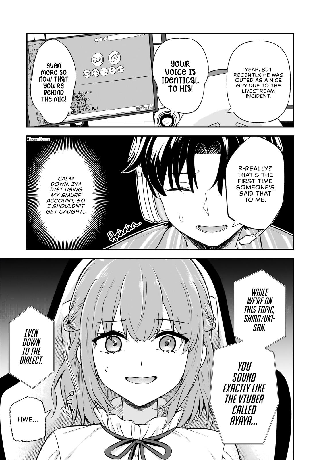 Aorikei Game Haishinsha (20-sai), Haishin no Kiri Wasure ni Yori Ii Hito Bare Suru. Chapter 4.2 - Page 7