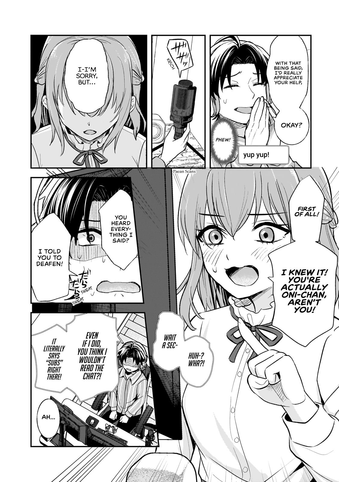 Aorikei Game Haishinsha (20-sai), Haishin no Kiri Wasure ni Yori Ii Hito Bare Suru. Chapter 4.3 - Page 7