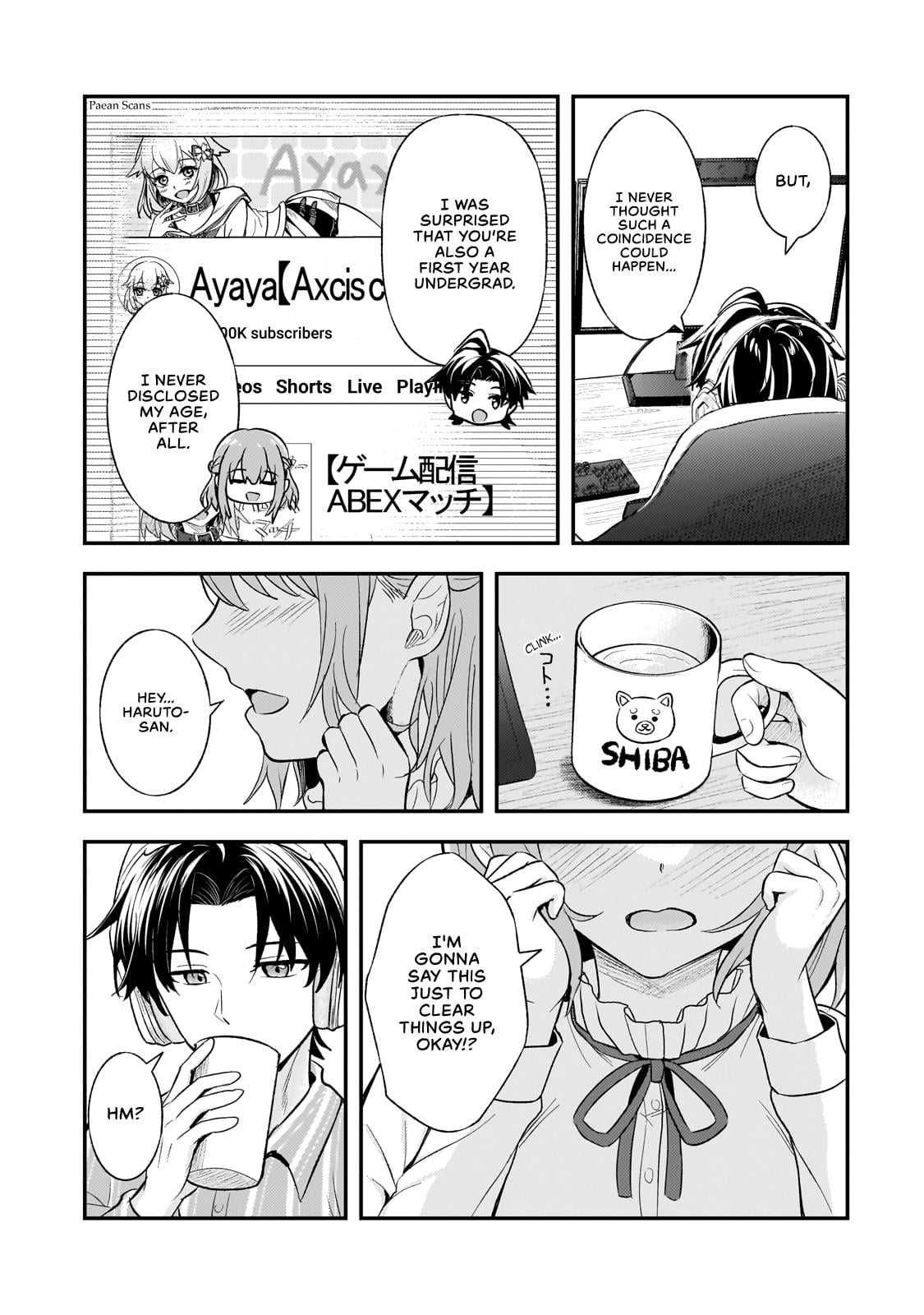 Aorikei Game Haishinsha (20-sai), Haishin no Kiri Wasure ni Yori Ii Hito Bare Suru. Chapter 5.1 - Page 6