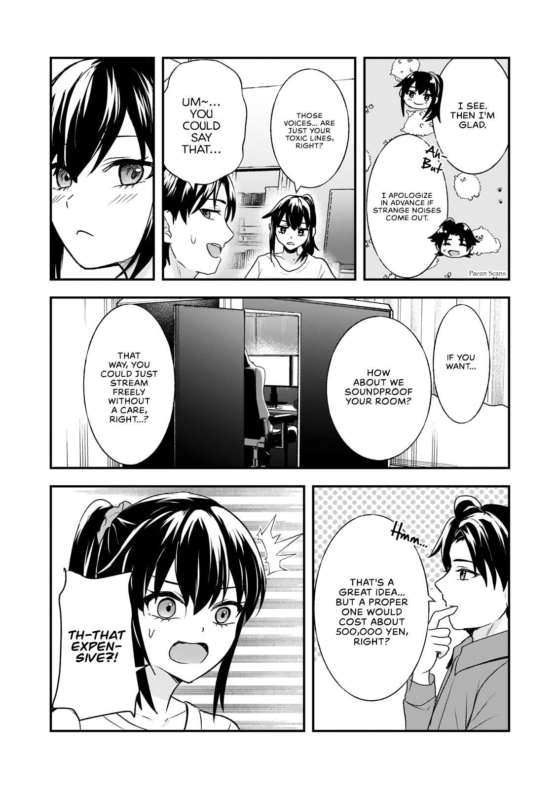 Aorikei Game Haishinsha (20-sai), Haishin no Kiri Wasure ni Yori Ii Hito Bare Suru. Chapter 6.1 - Page 8