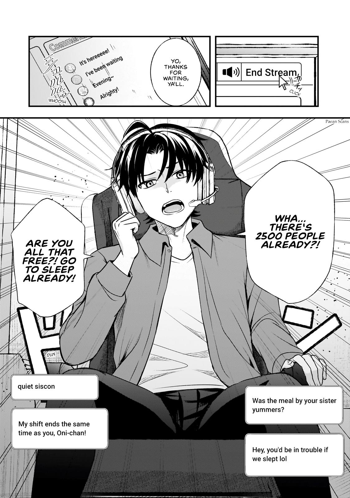 Aorikei Game Haishinsha (20-sai), Haishin no Kiri Wasure ni Yori Ii Hito Bare Suru. Chapter 6.1 - Page 15